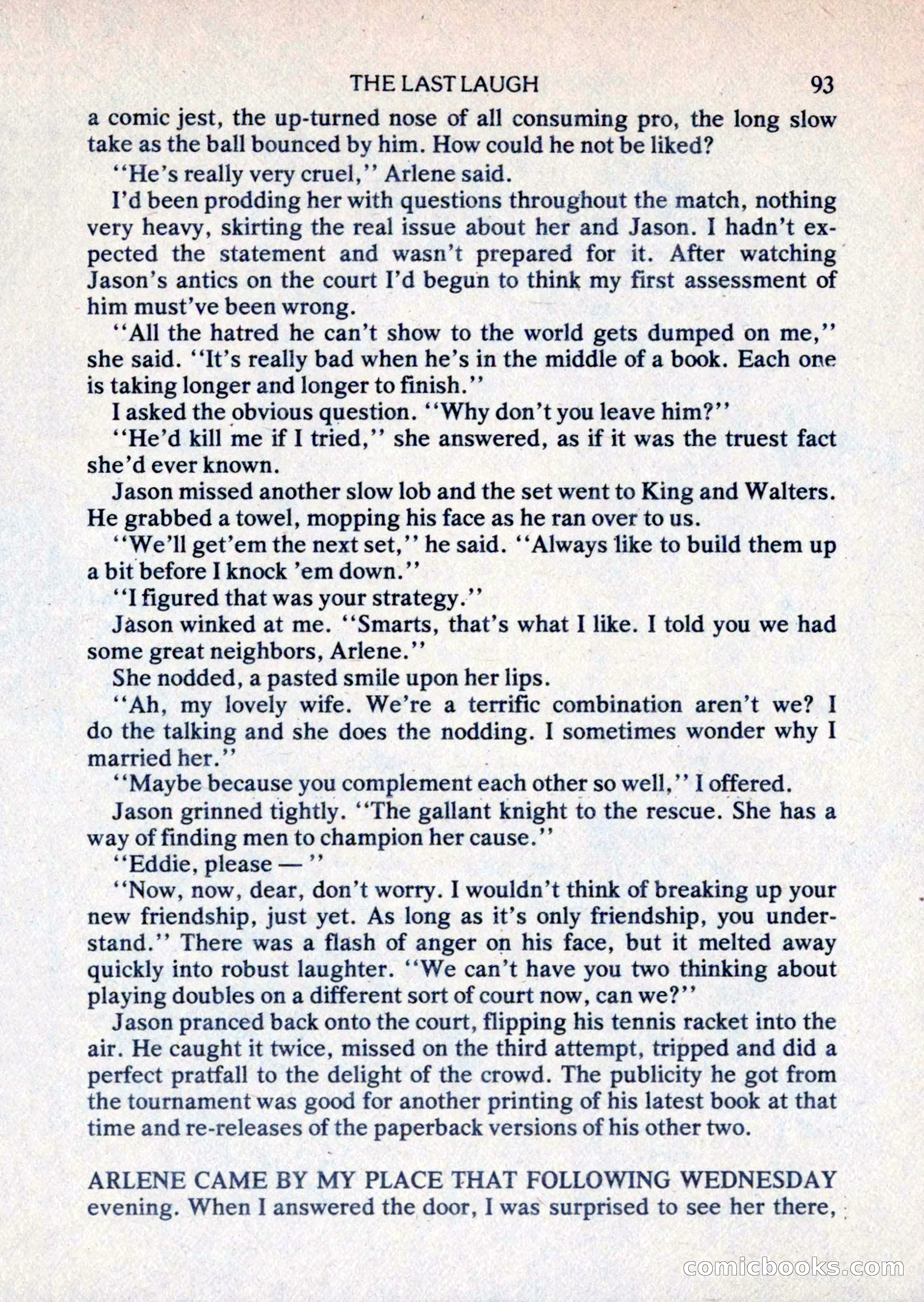 Mike Shayne Mystery Magazine, August 1981 — page 93 of 132