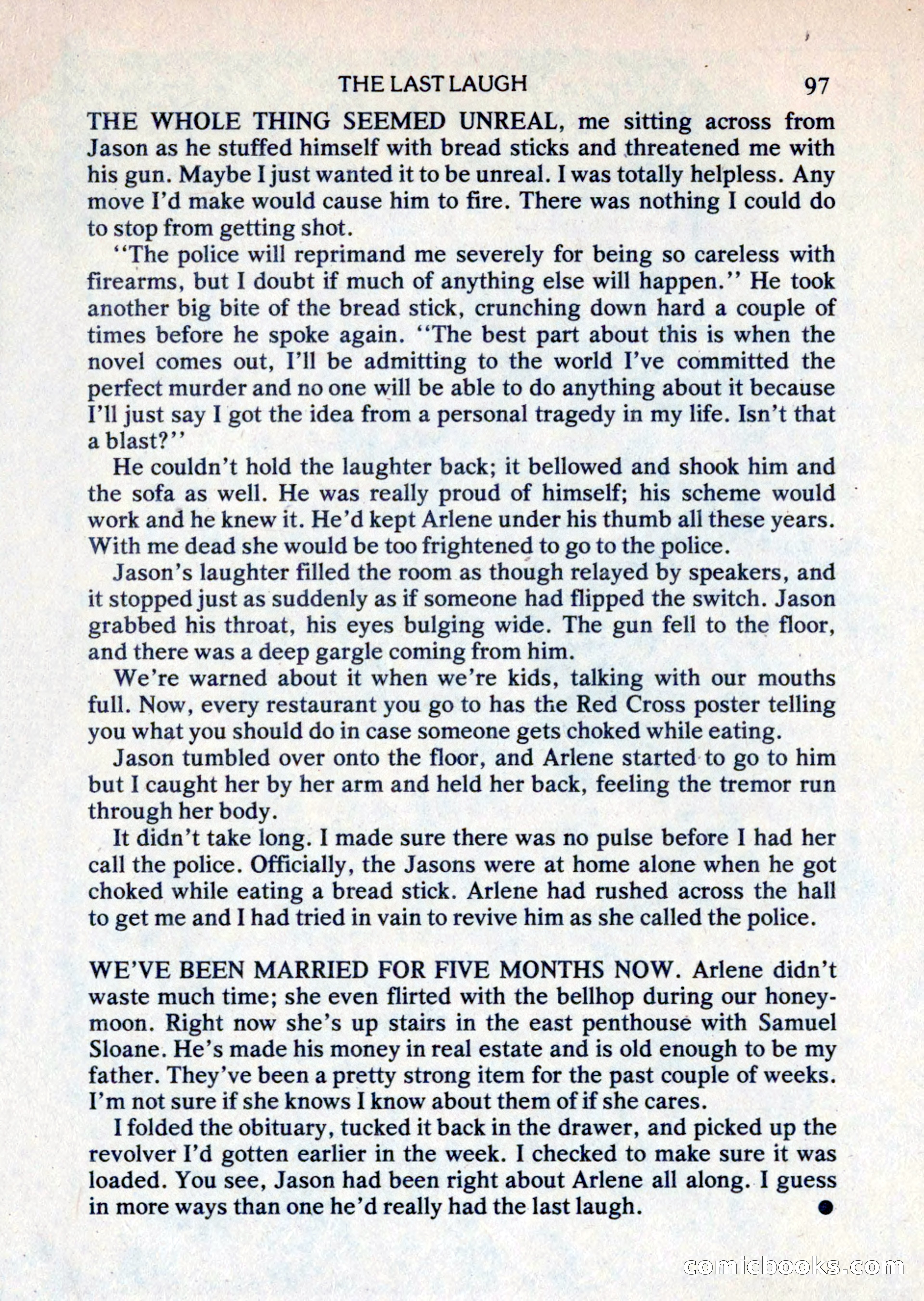 Mike Shayne Mystery Magazine, August 1981 — page 97 of 132