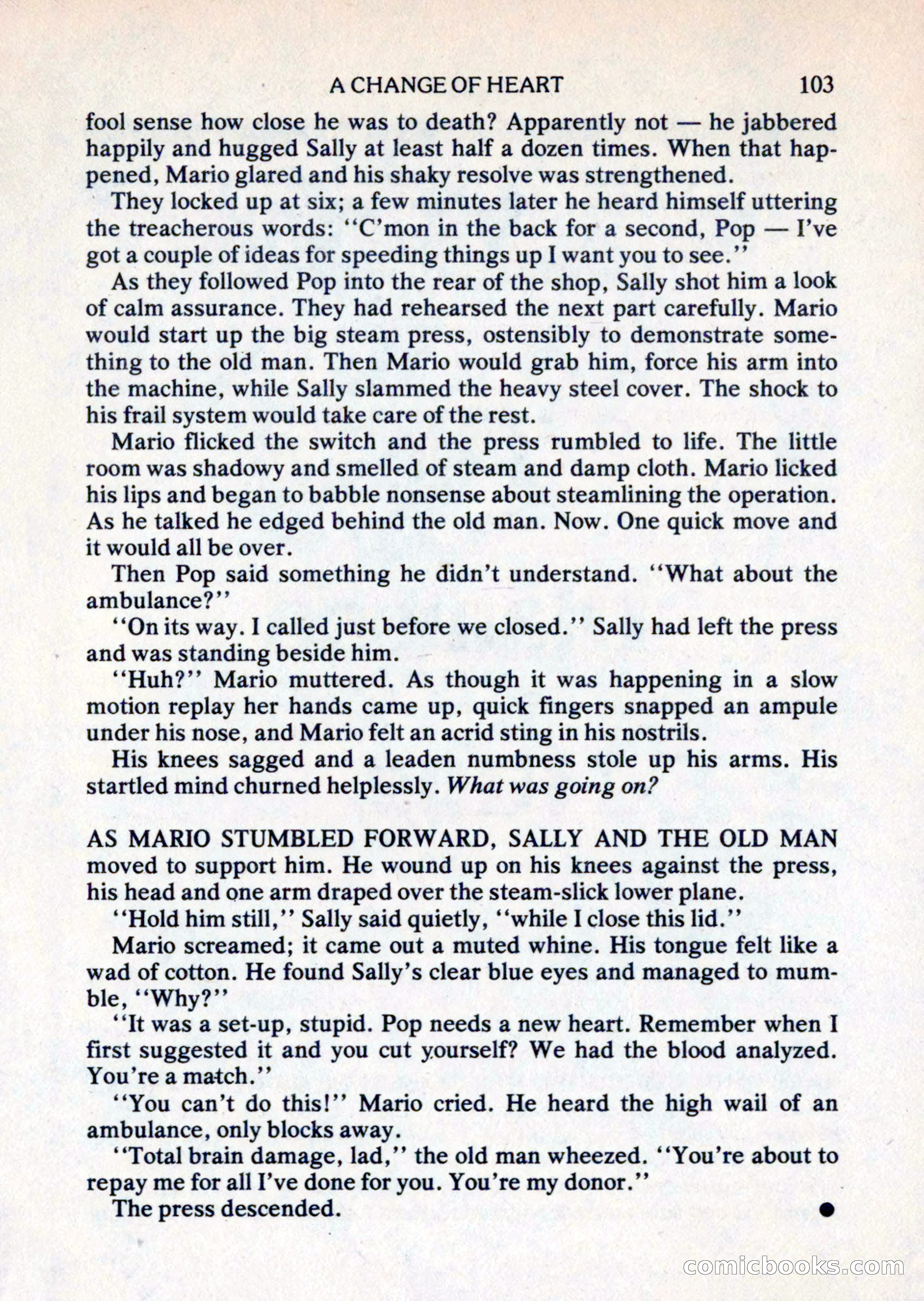 Mike Shayne Mystery Magazine, August 1981 — page 103 of 132