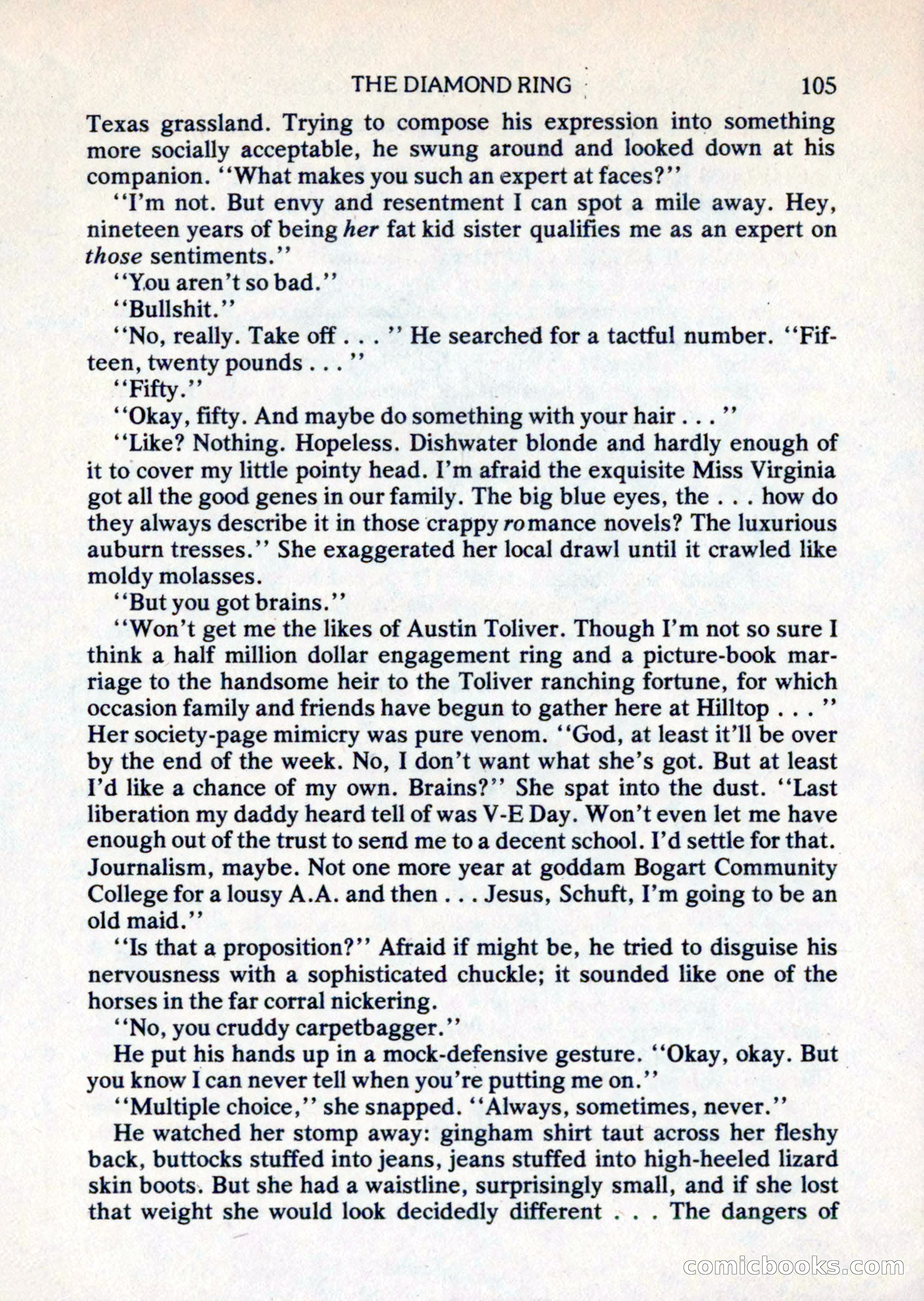 Mike Shayne Mystery Magazine, August 1981 — page 105 of 132