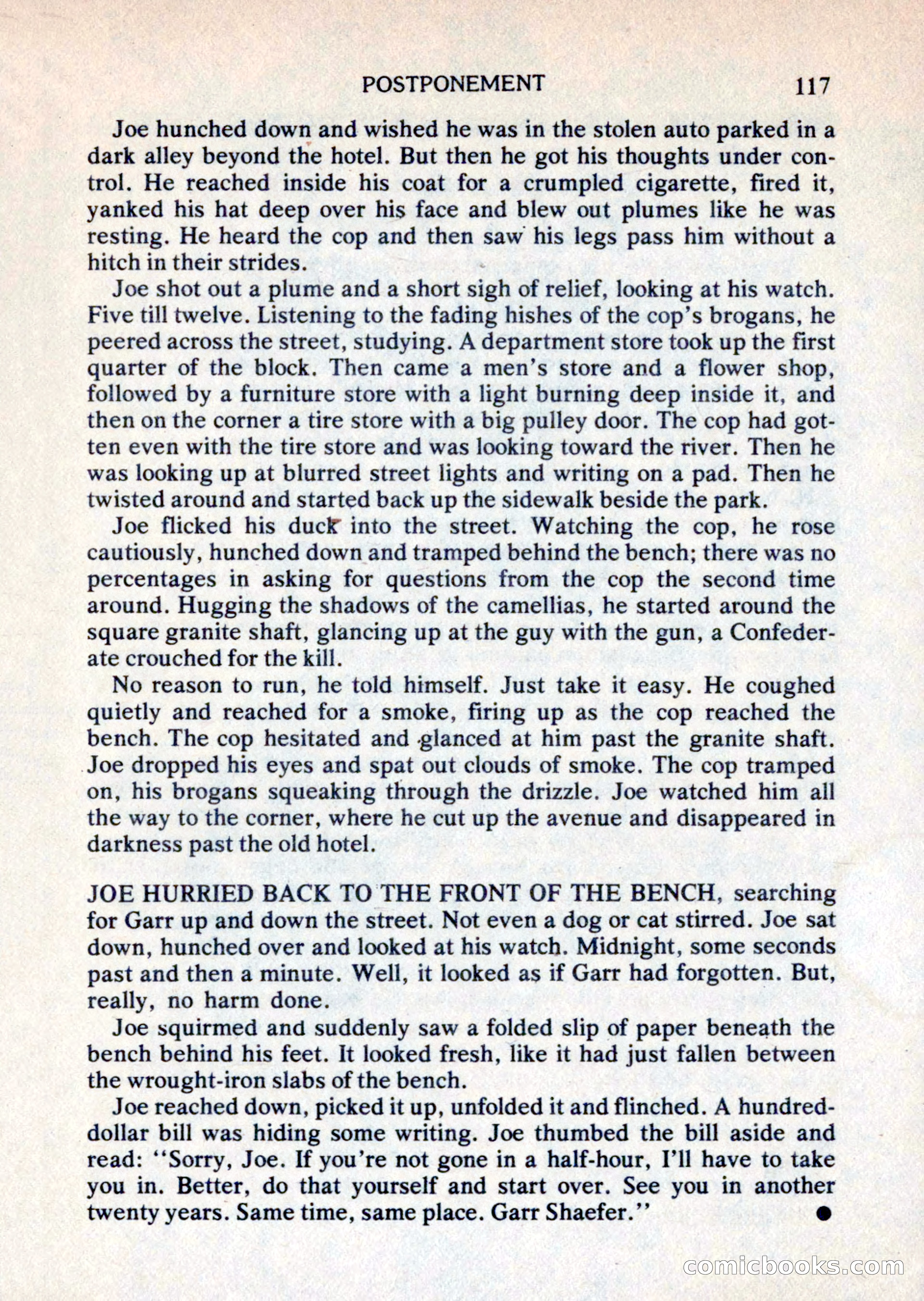 Mike Shayne Mystery Magazine, August 1981 — page 117 of 132