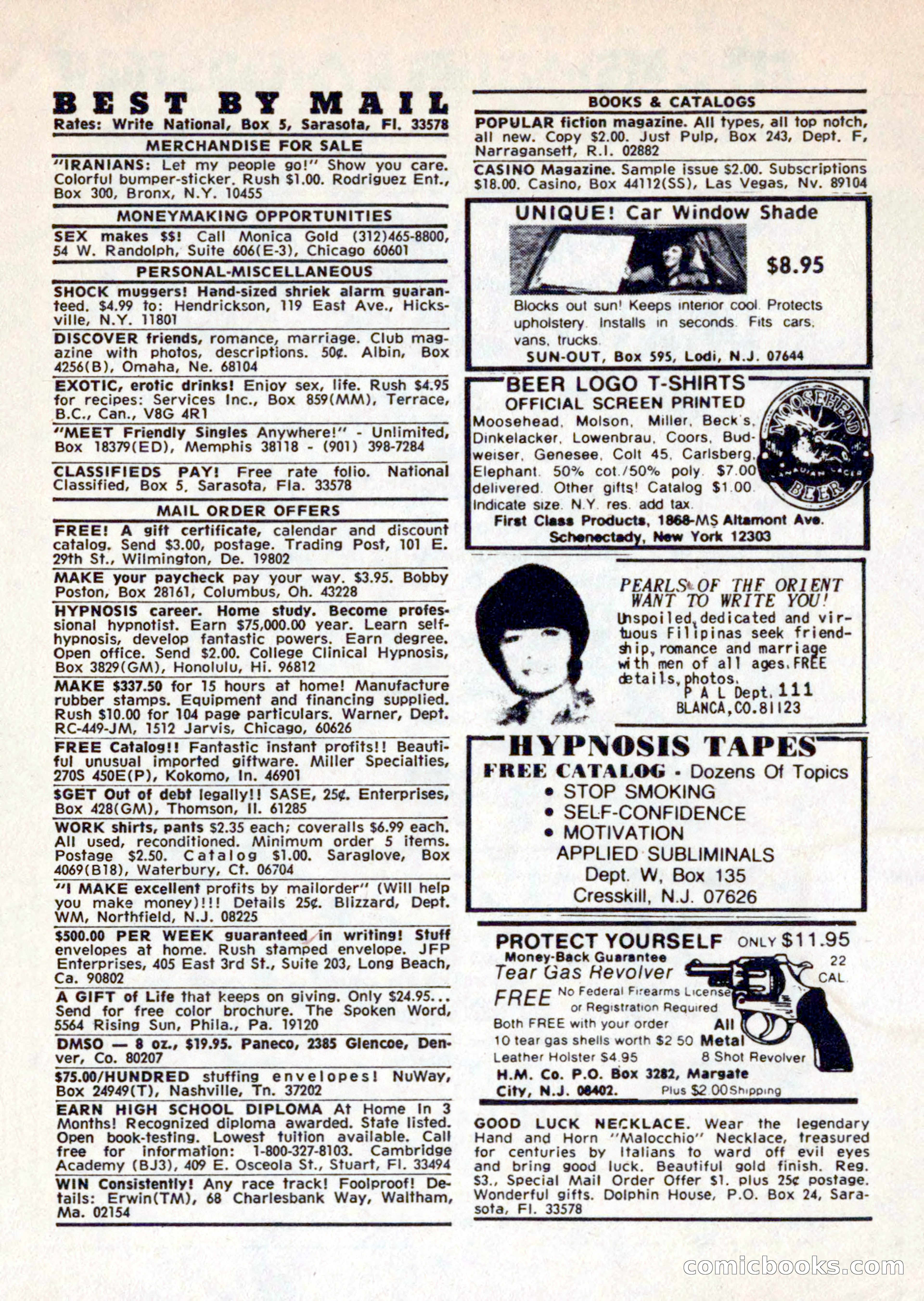 Mike Shayne Mystery Magazine, August 1981 — page 121 of 132