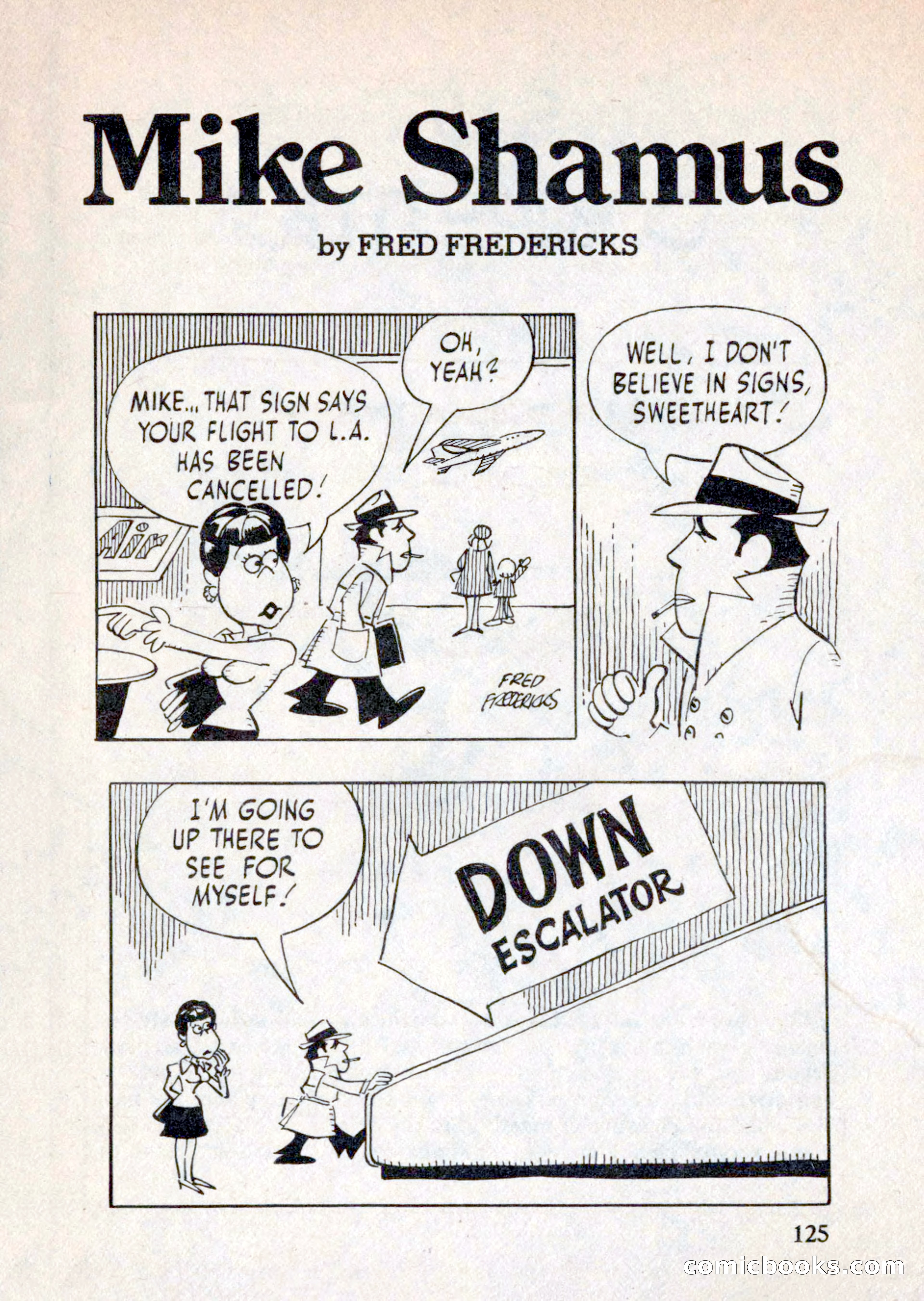 Mike Shayne Mystery Magazine, August 1981 — page 125 of 132