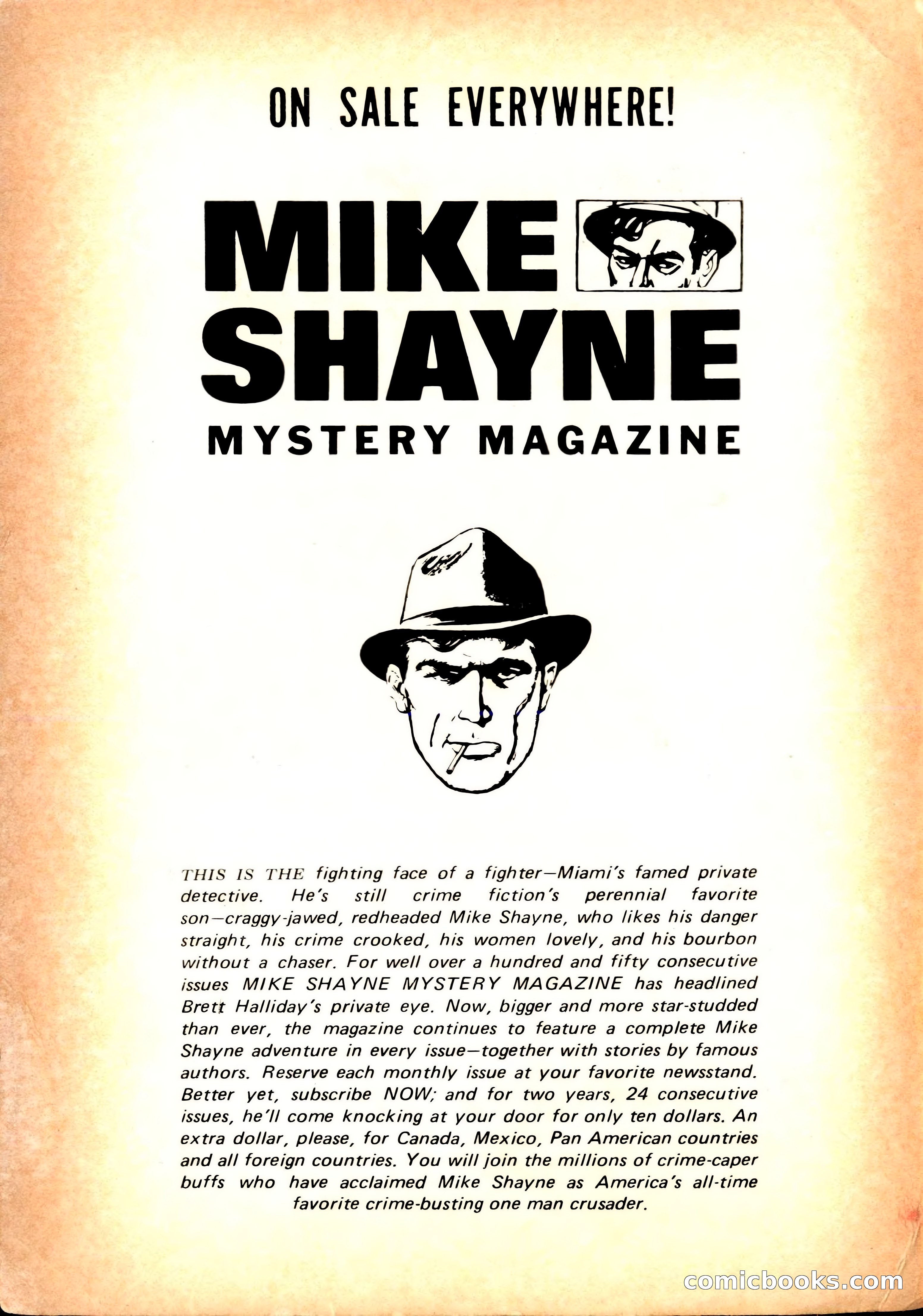 Mike Shayne Mystery Magazine Annual — page 2 of 196