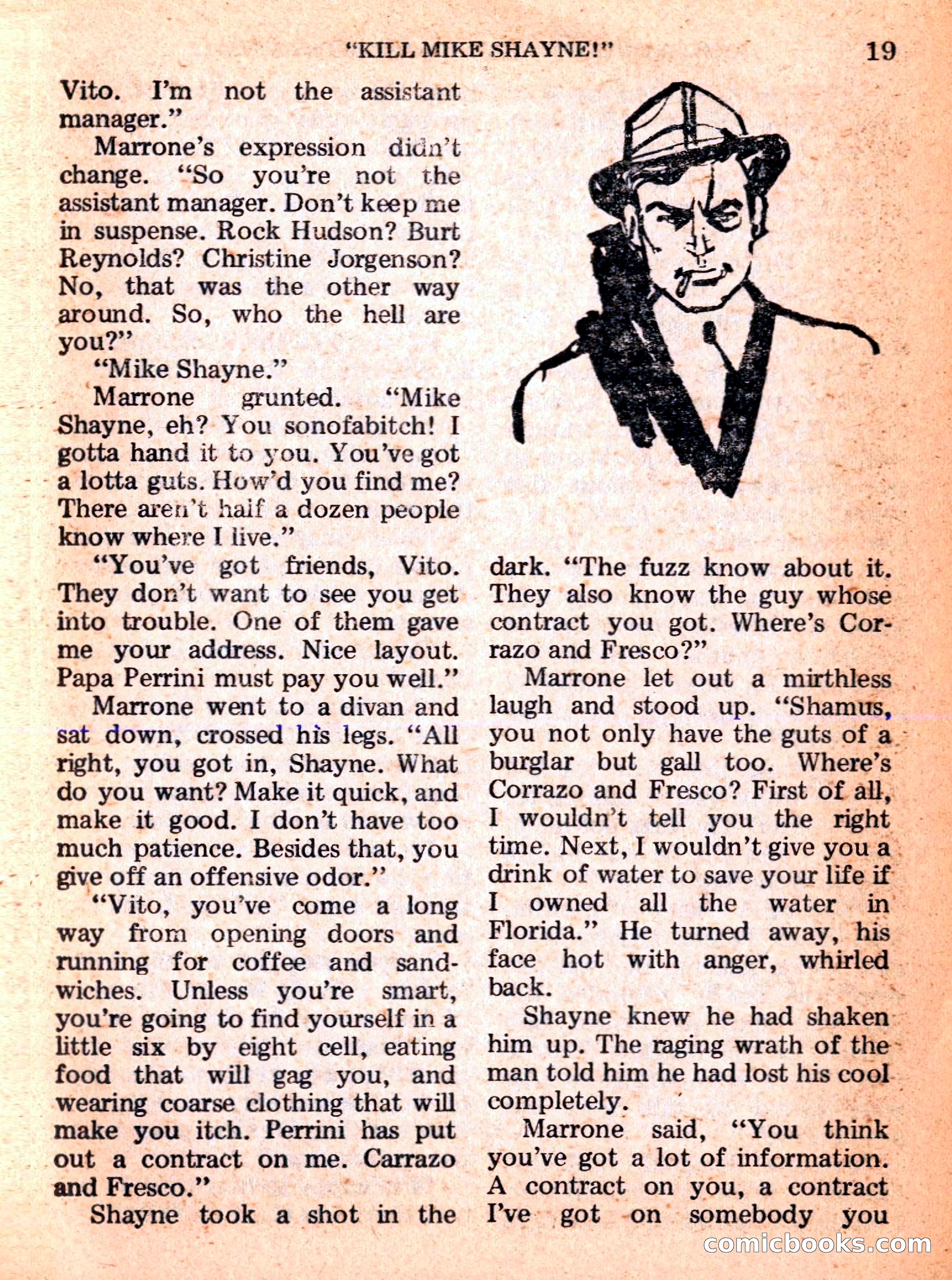 Mike Shayne Mystery Magazine Annual — page 21 of 196