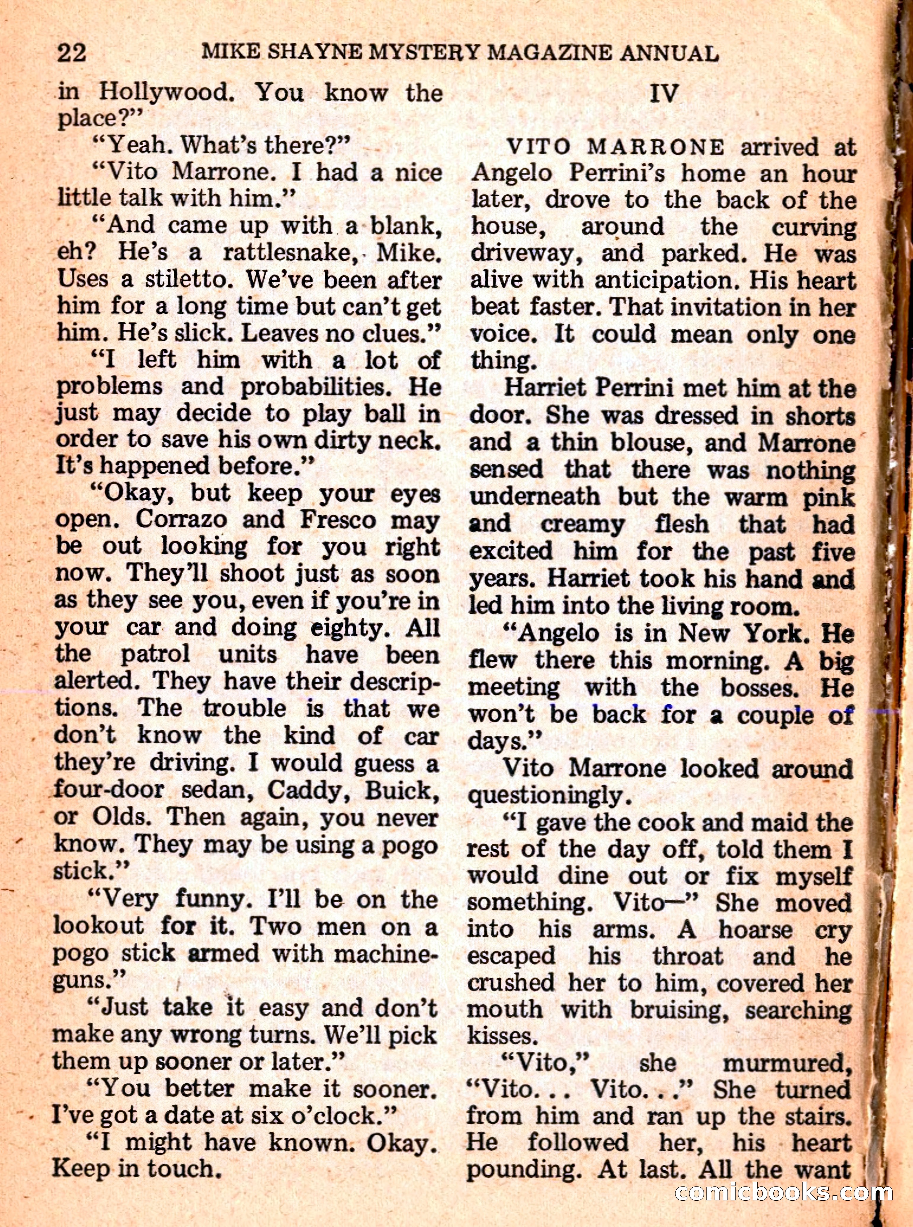 Mike Shayne Mystery Magazine Annual — page 24 of 196