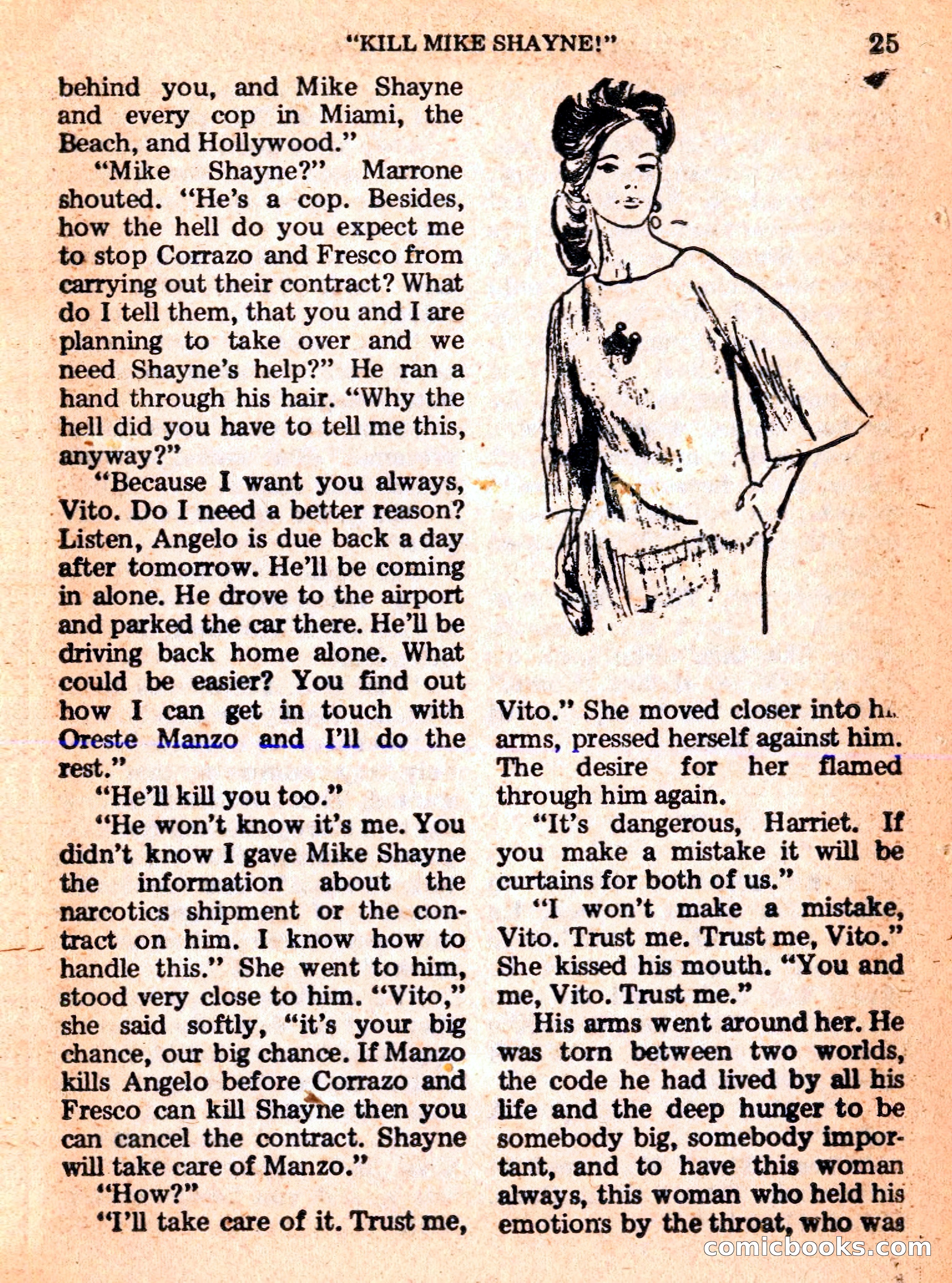 Mike Shayne Mystery Magazine Annual — page 27 of 196