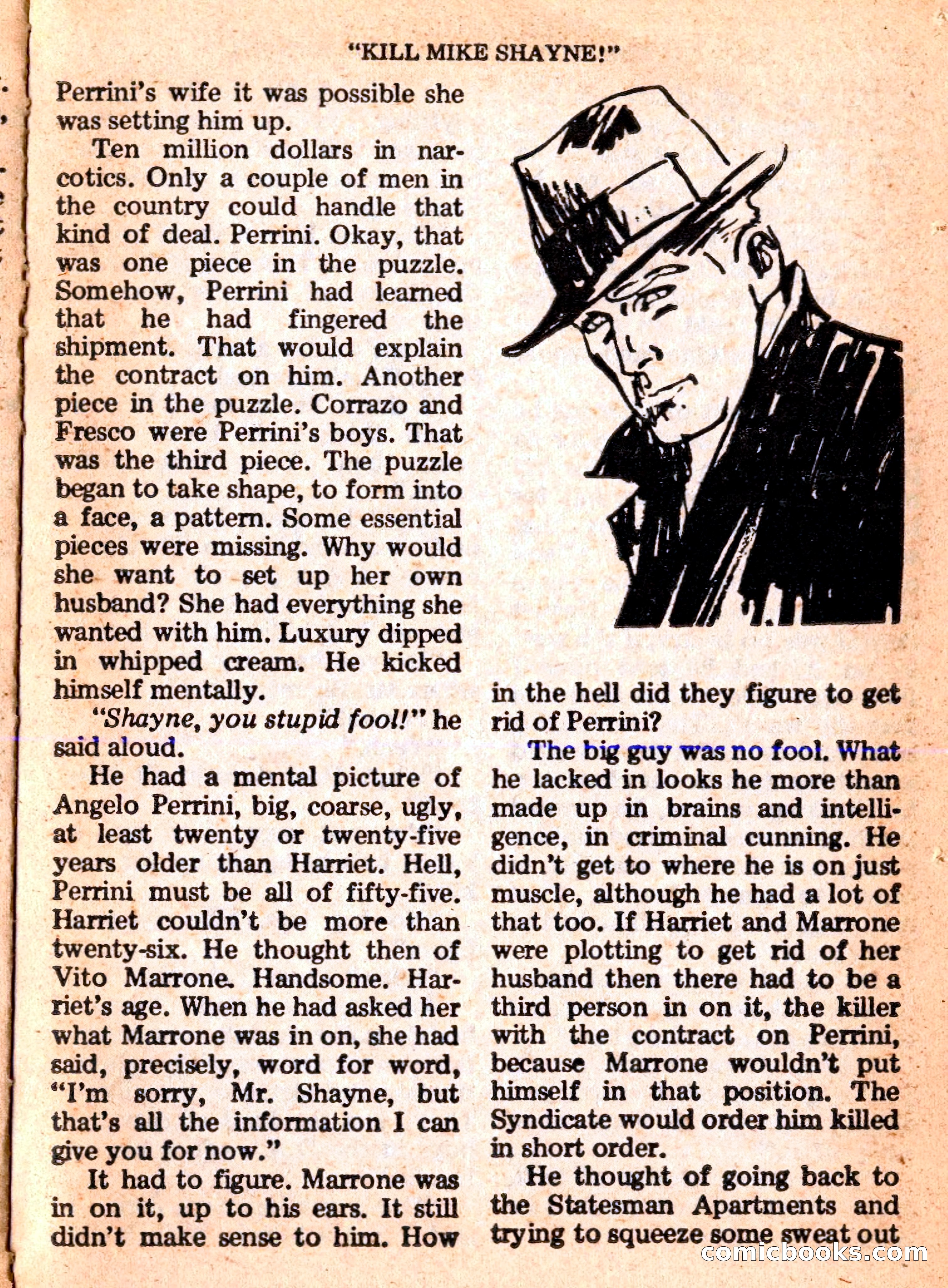 Mike Shayne Mystery Magazine Annual — page 33 of 196