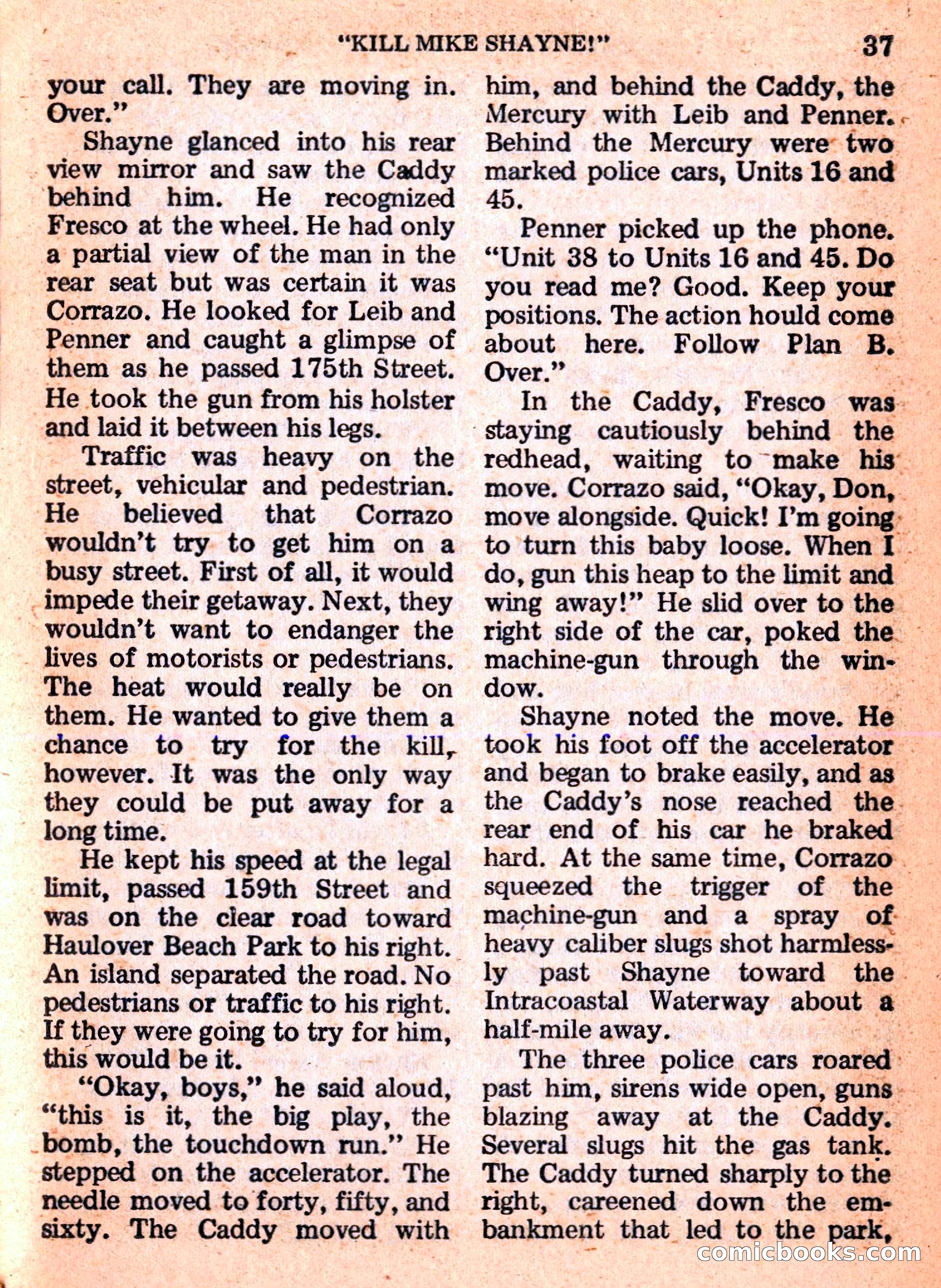 Mike Shayne Mystery Magazine Annual — page 39 of 196