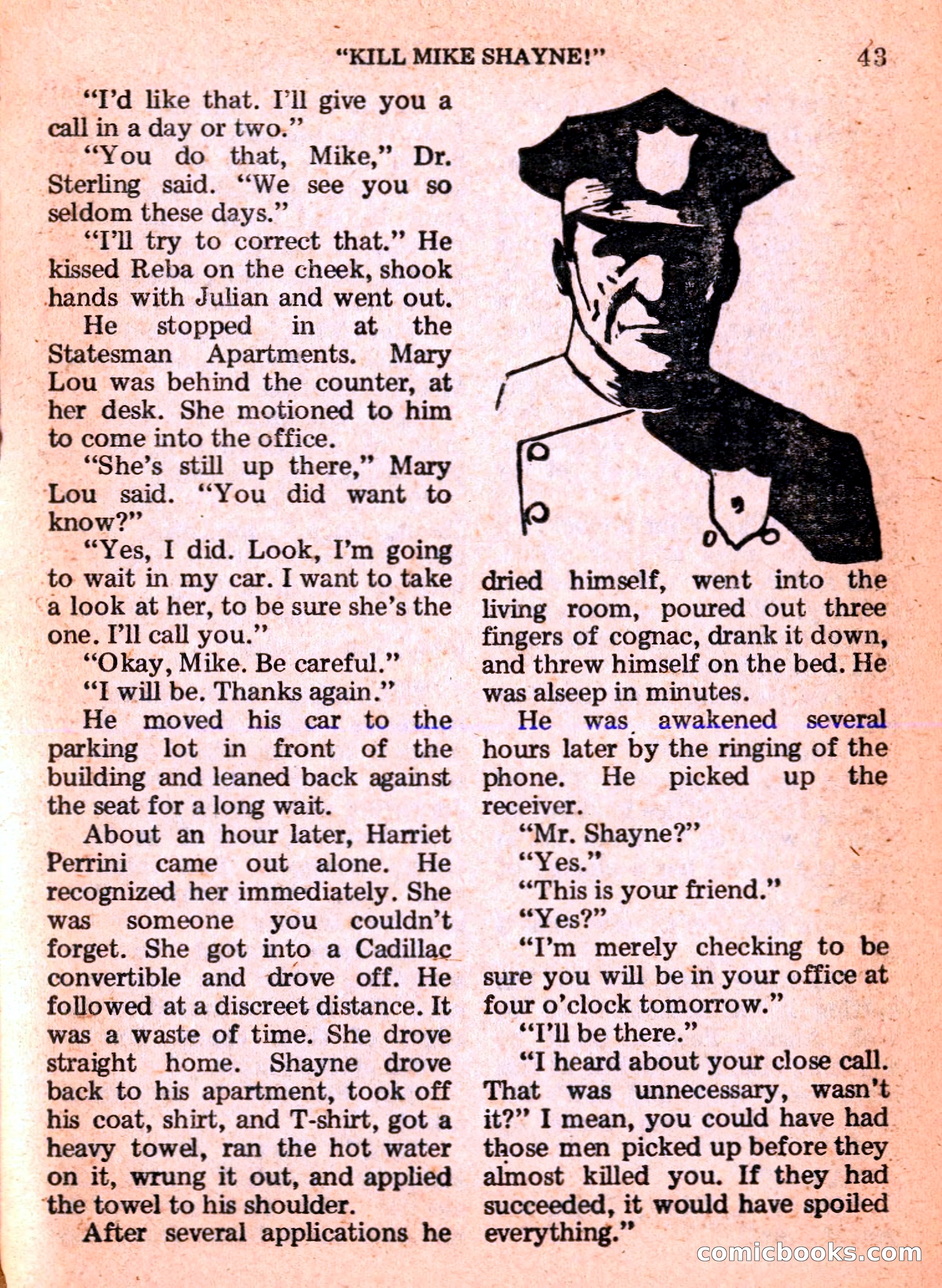 Mike Shayne Mystery Magazine Annual — page 45 of 196