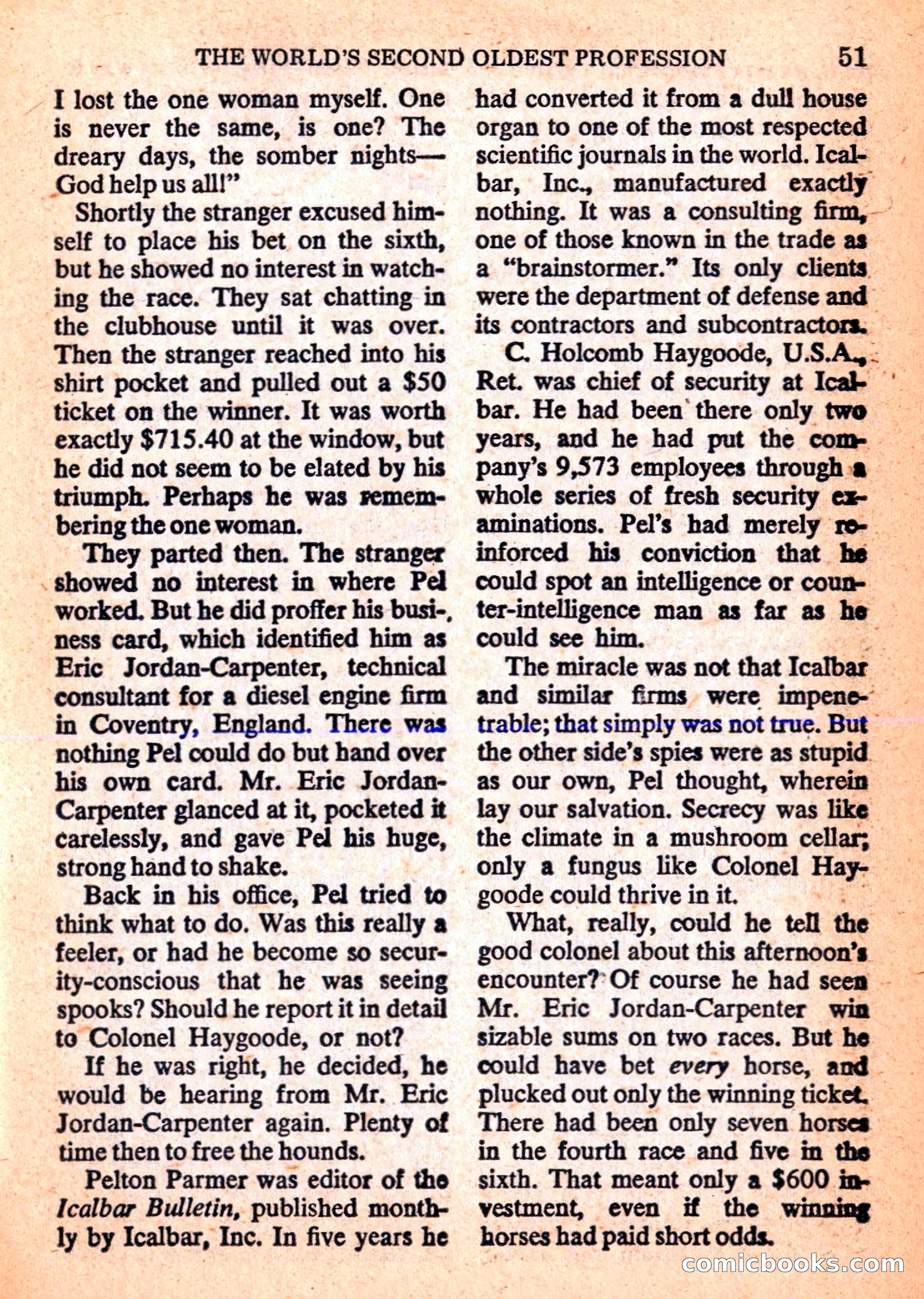 Mike Shayne Mystery Magazine Annual — page 53 of 196