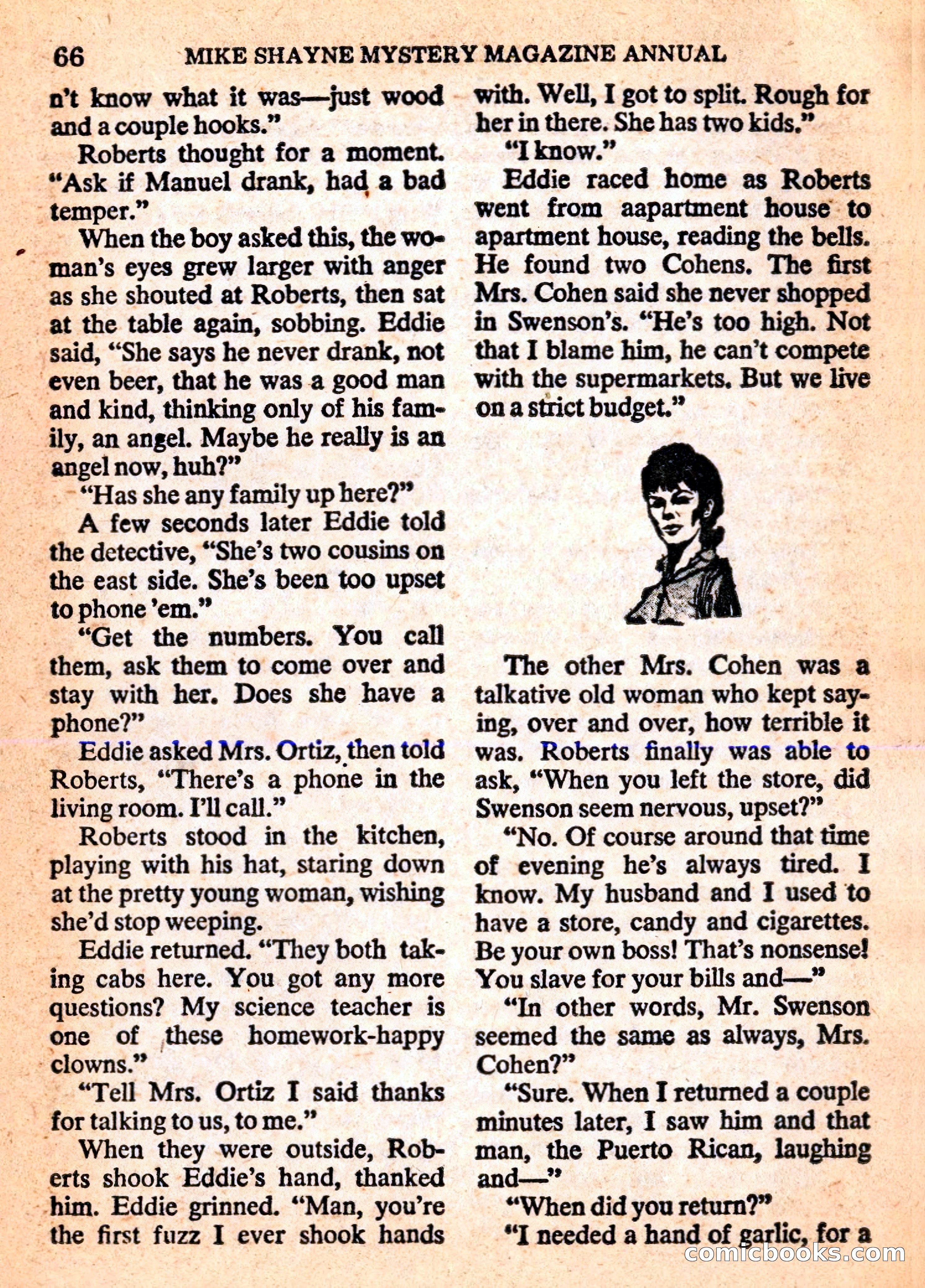 Mike Shayne Mystery Magazine Annual — page 68 of 196
