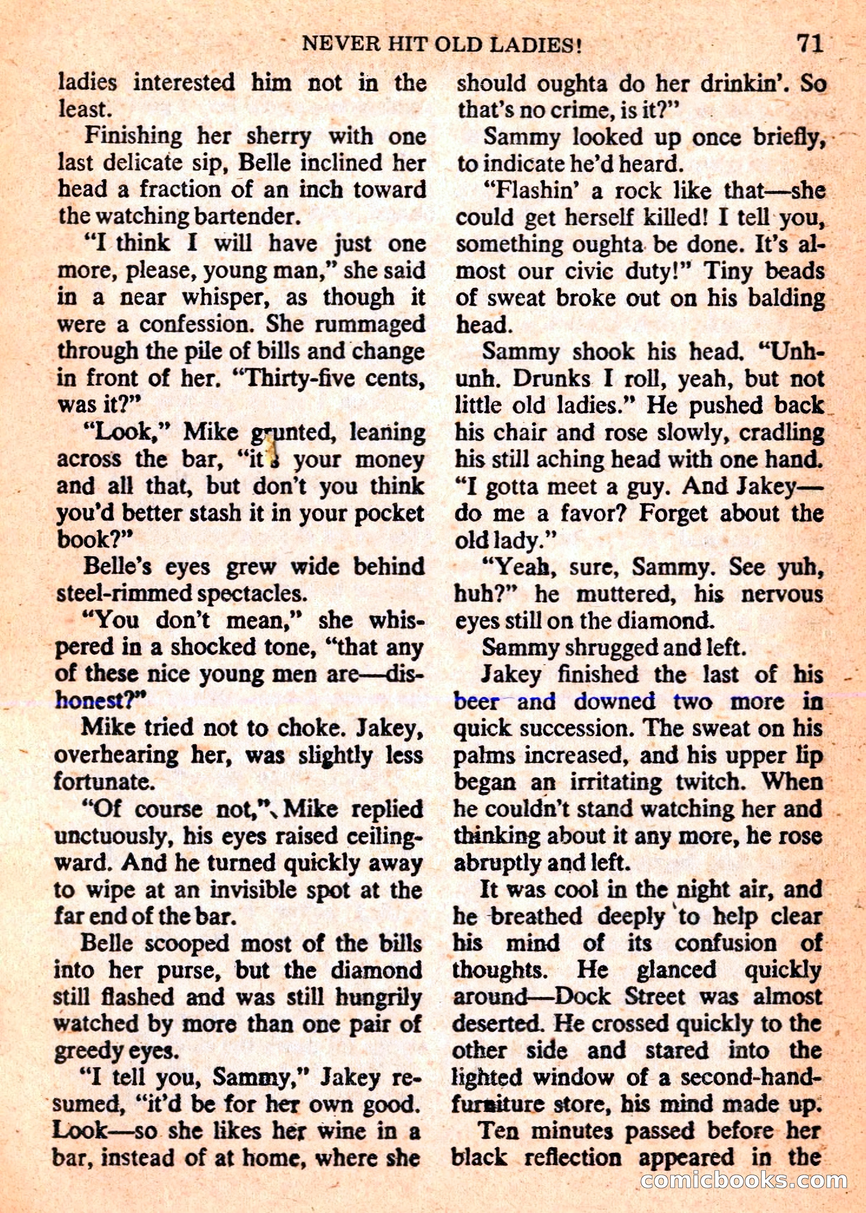 Mike Shayne Mystery Magazine Annual — page 73 of 196
