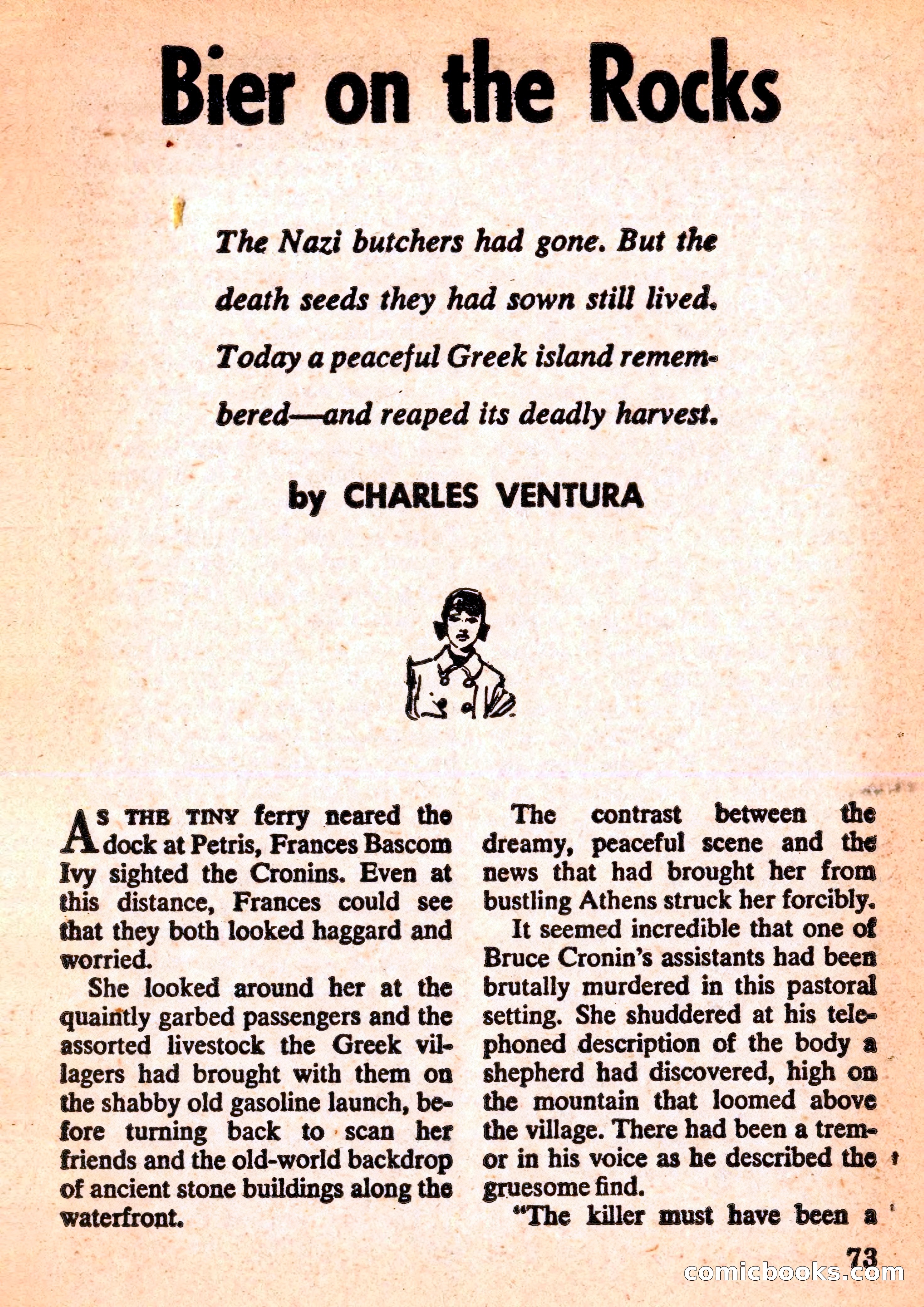 Mike Shayne Mystery Magazine Annual — page 75 of 196