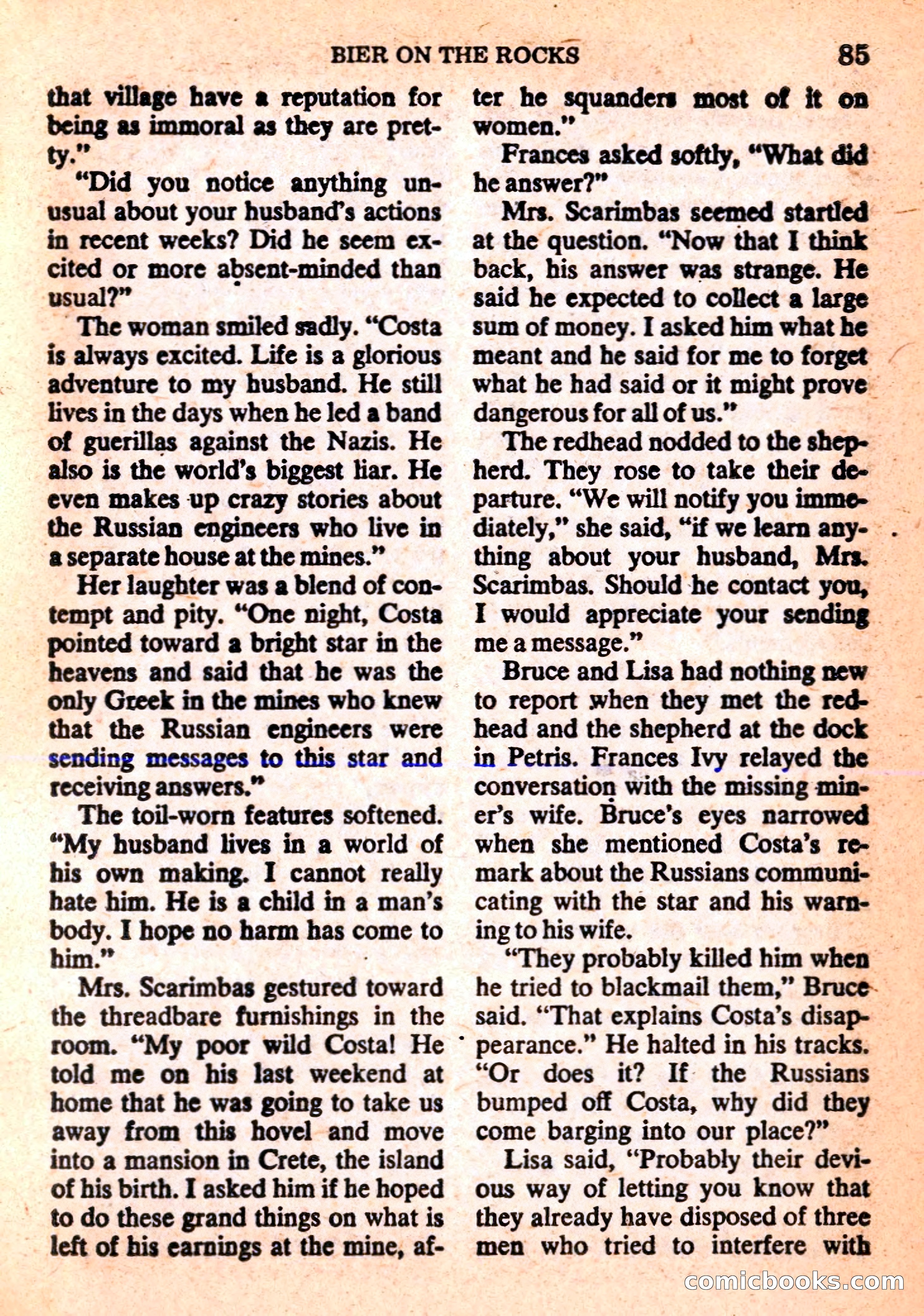 Mike Shayne Mystery Magazine Annual — page 87 of 196