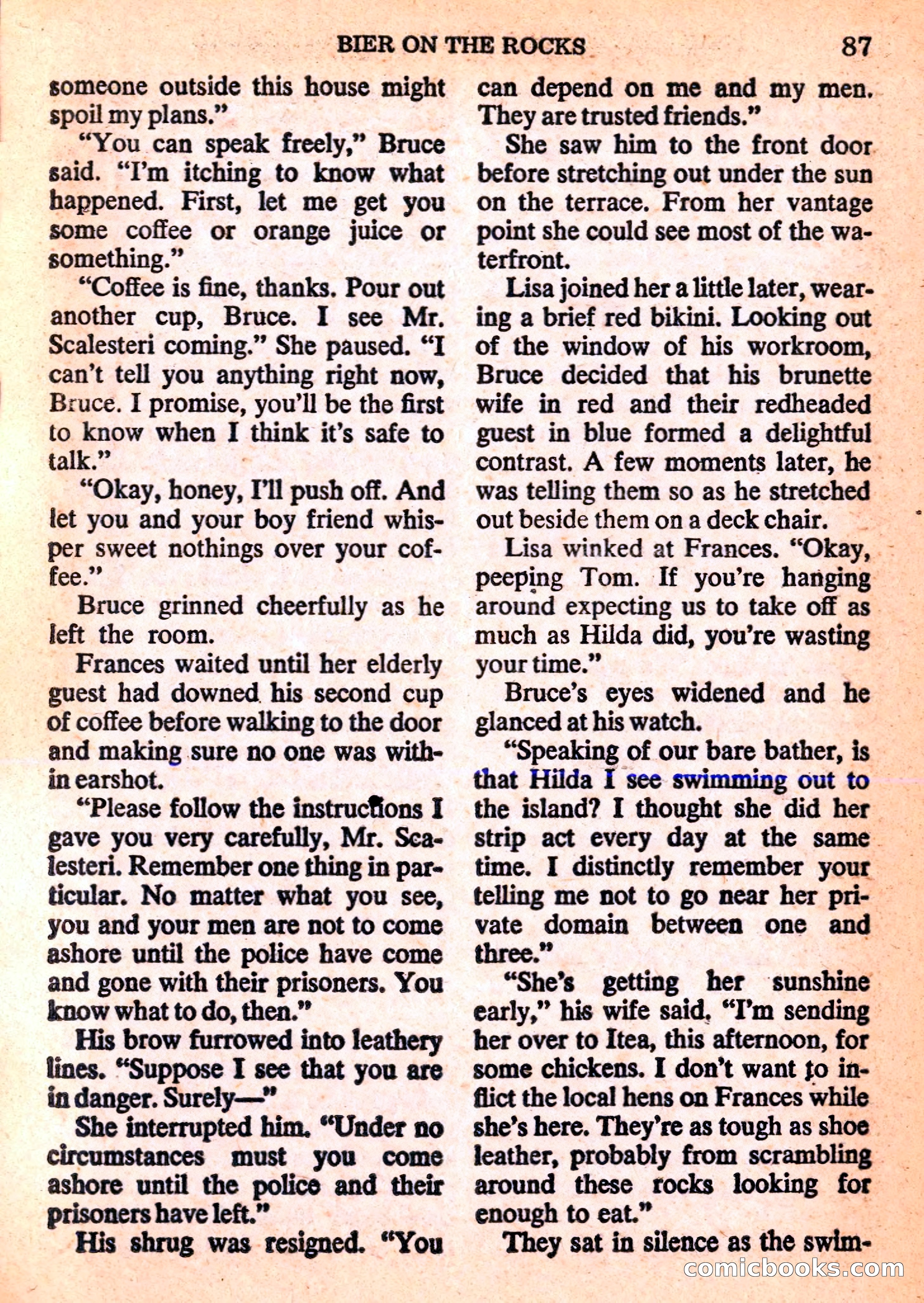 Mike Shayne Mystery Magazine Annual — page 89 of 196