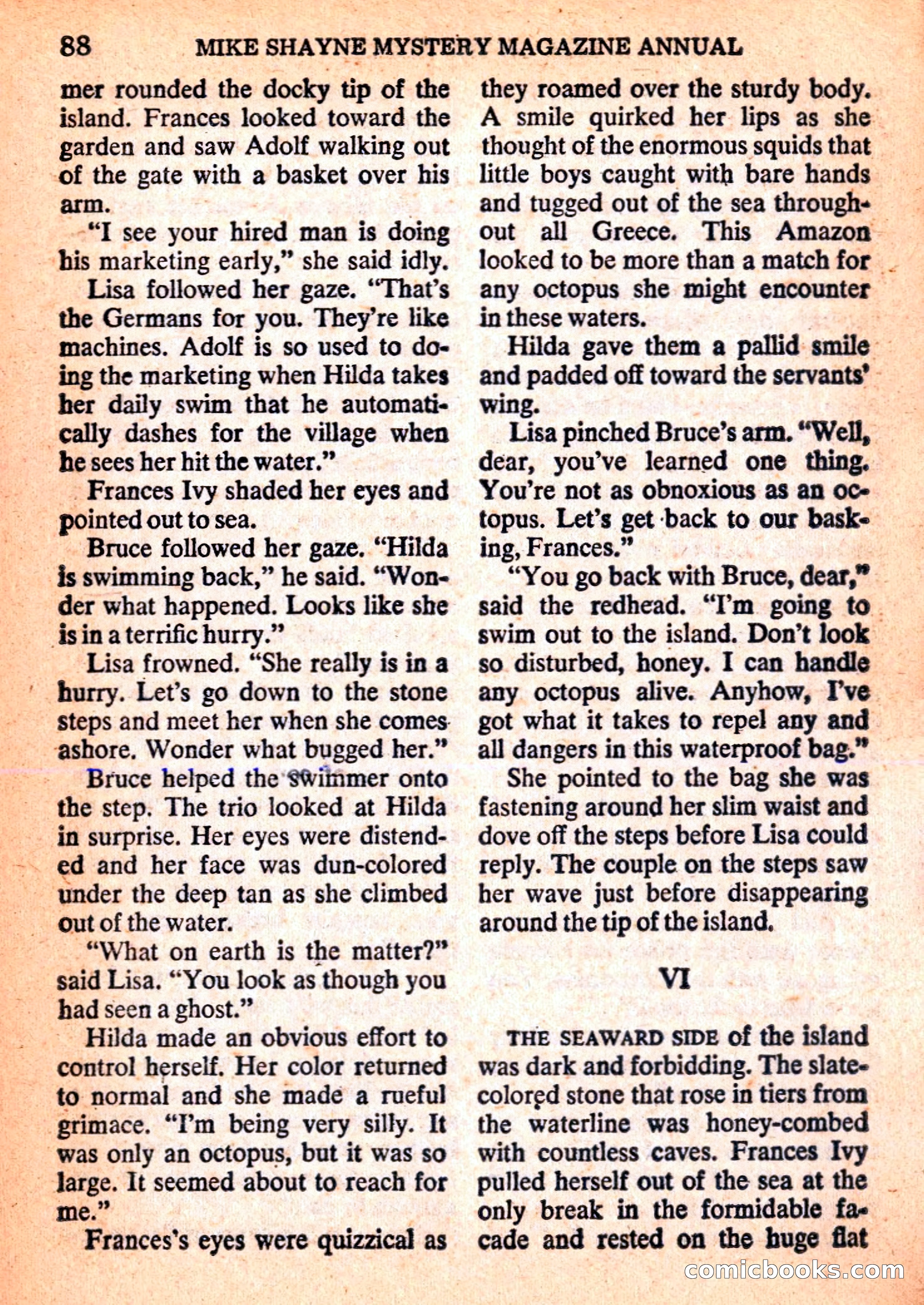Mike Shayne Mystery Magazine Annual — page 90 of 196