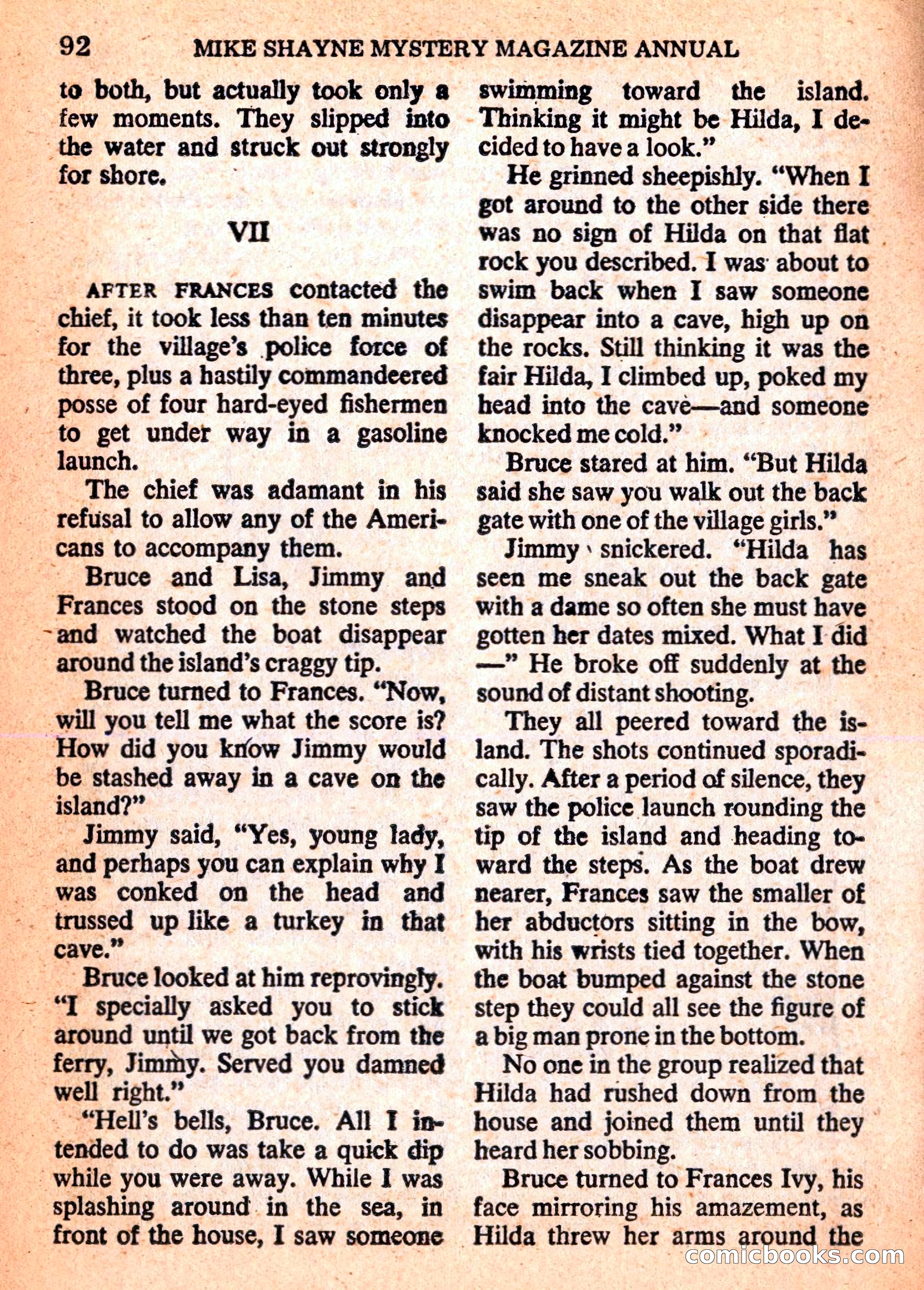Mike Shayne Mystery Magazine Annual — page 94 of 196