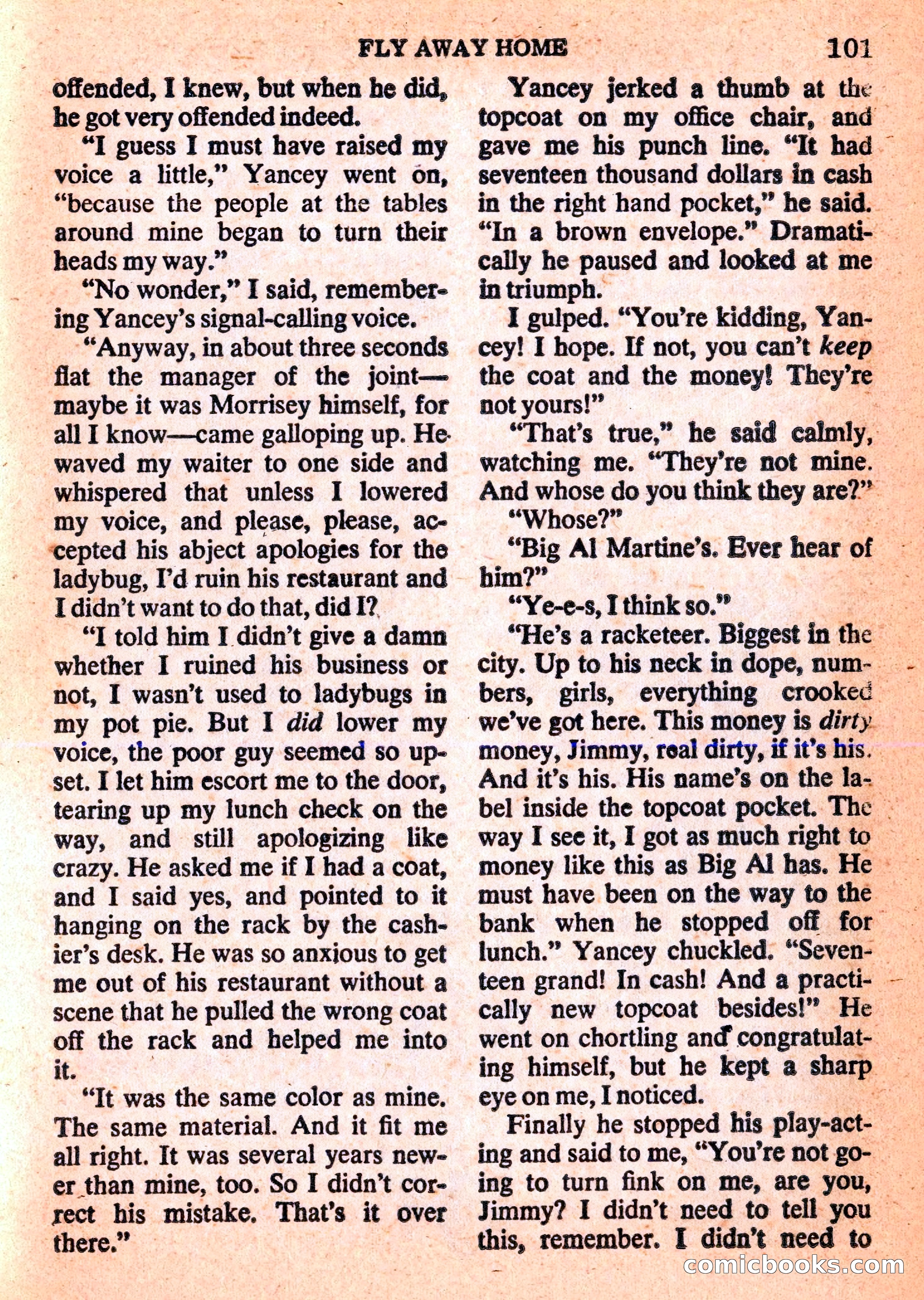 Mike Shayne Mystery Magazine Annual — page 103 of 196