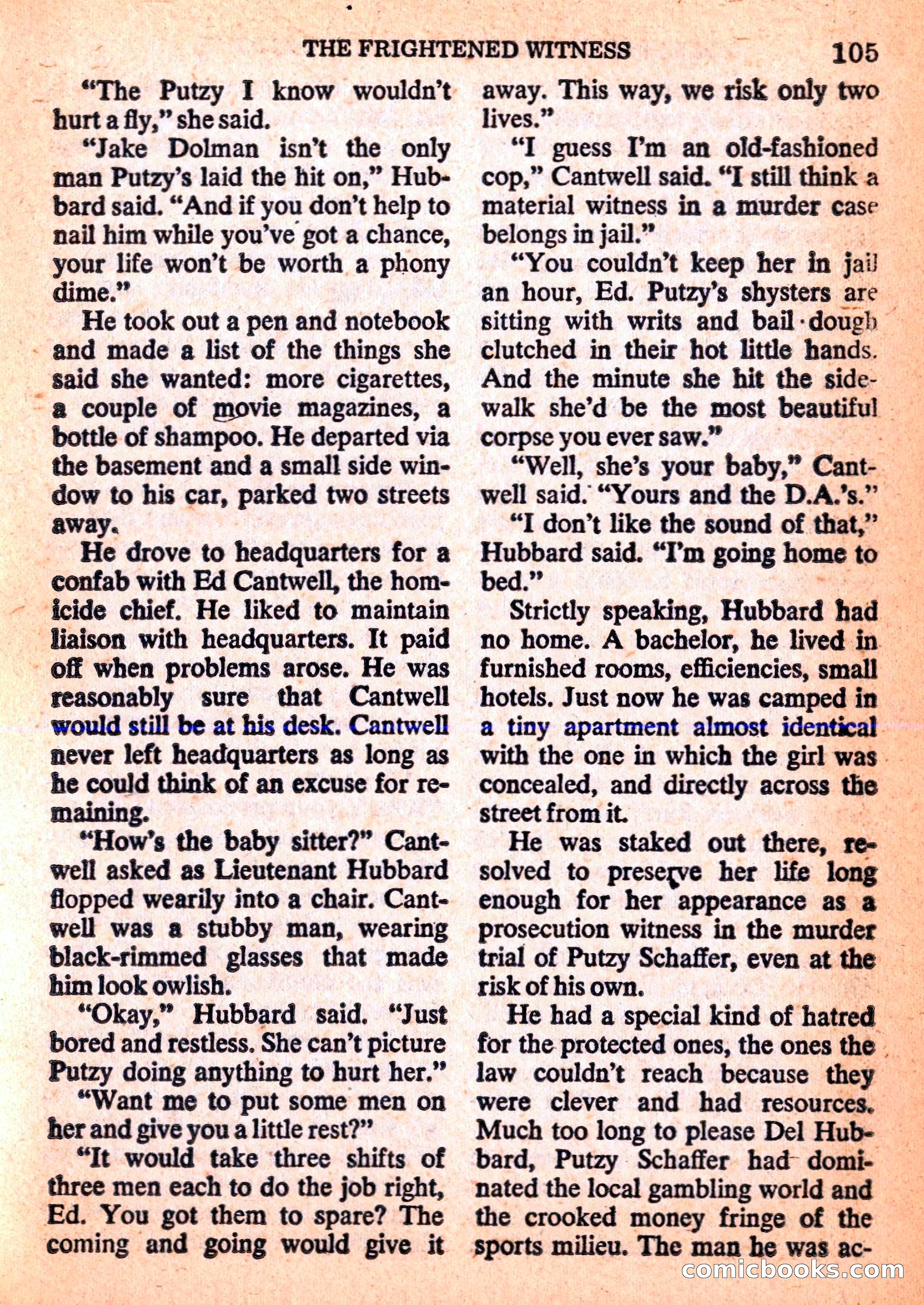 Mike Shayne Mystery Magazine Annual — page 107 of 196