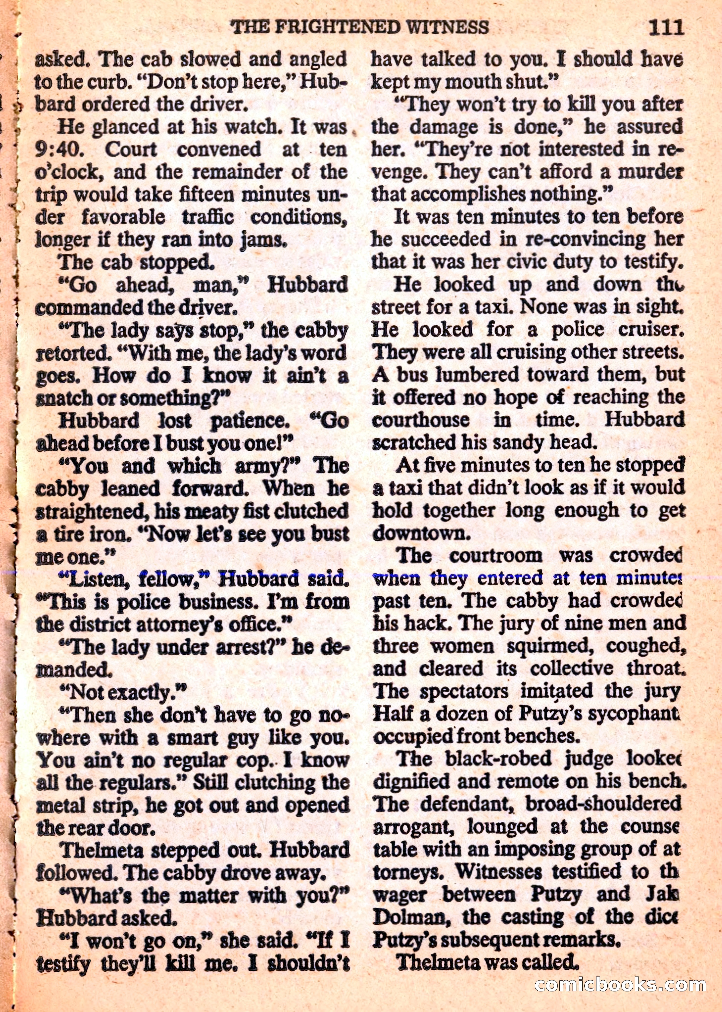 Mike Shayne Mystery Magazine Annual — page 113 of 196