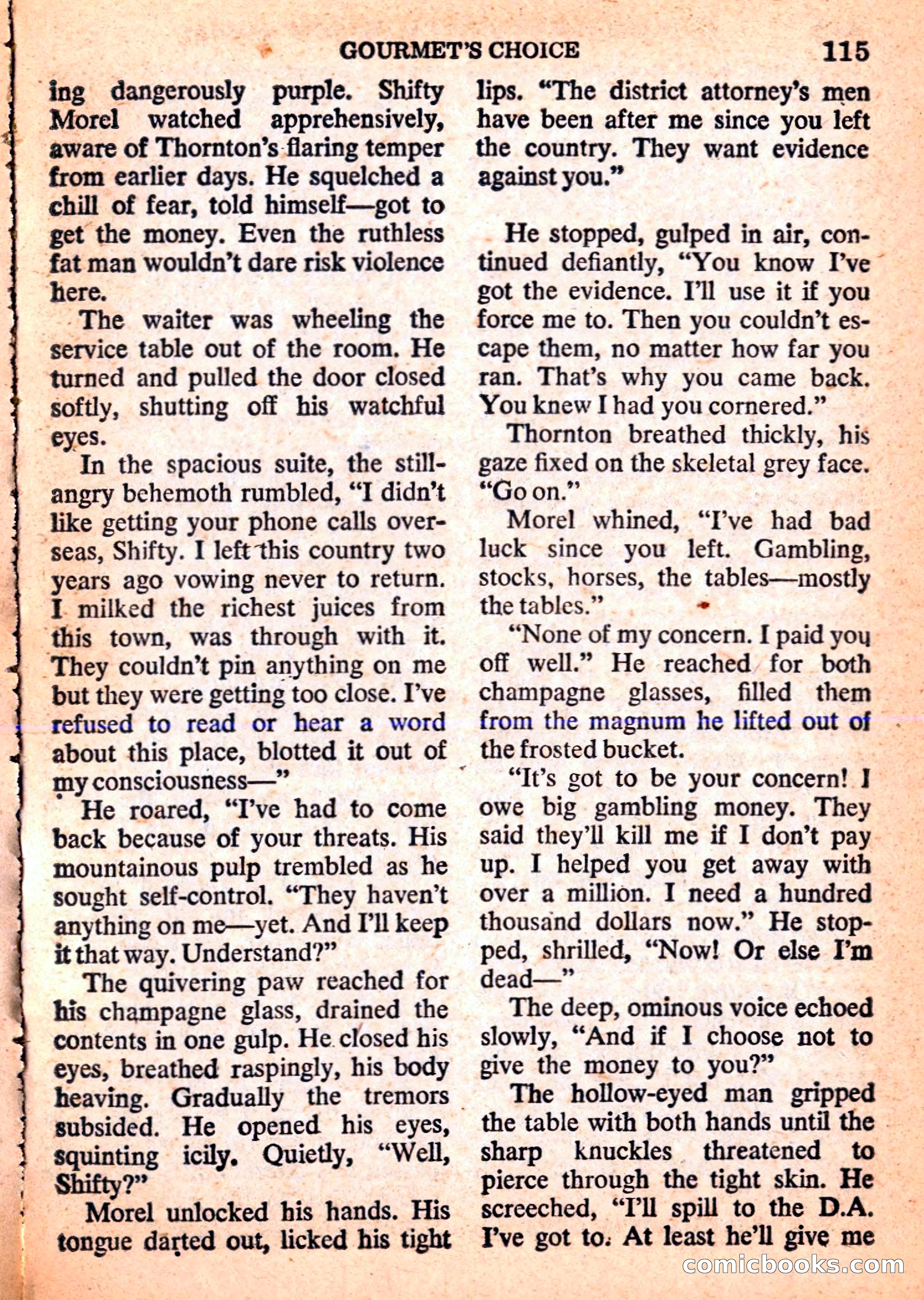 Mike Shayne Mystery Magazine Annual — page 117 of 196
