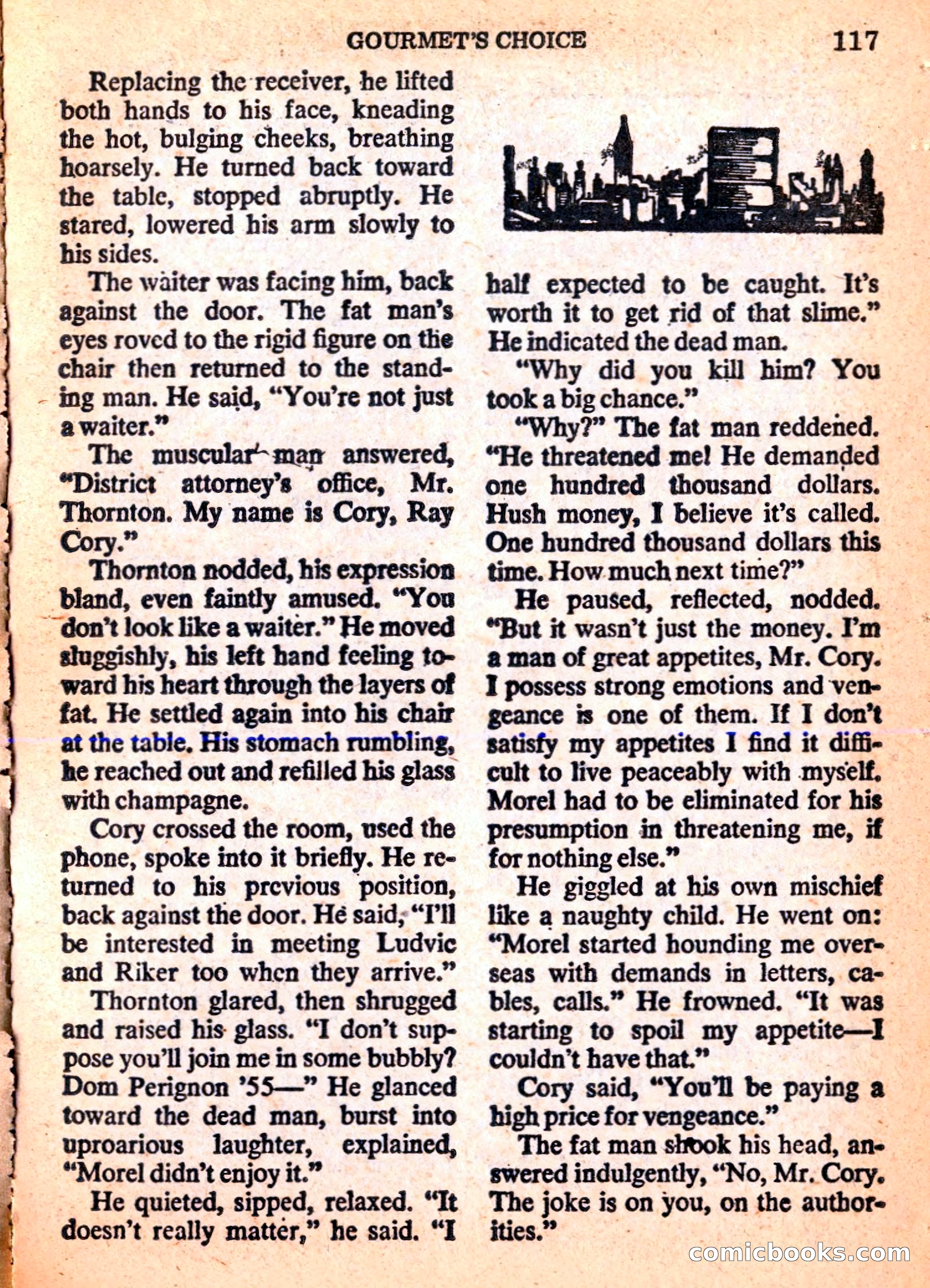 Mike Shayne Mystery Magazine Annual — page 119 of 196