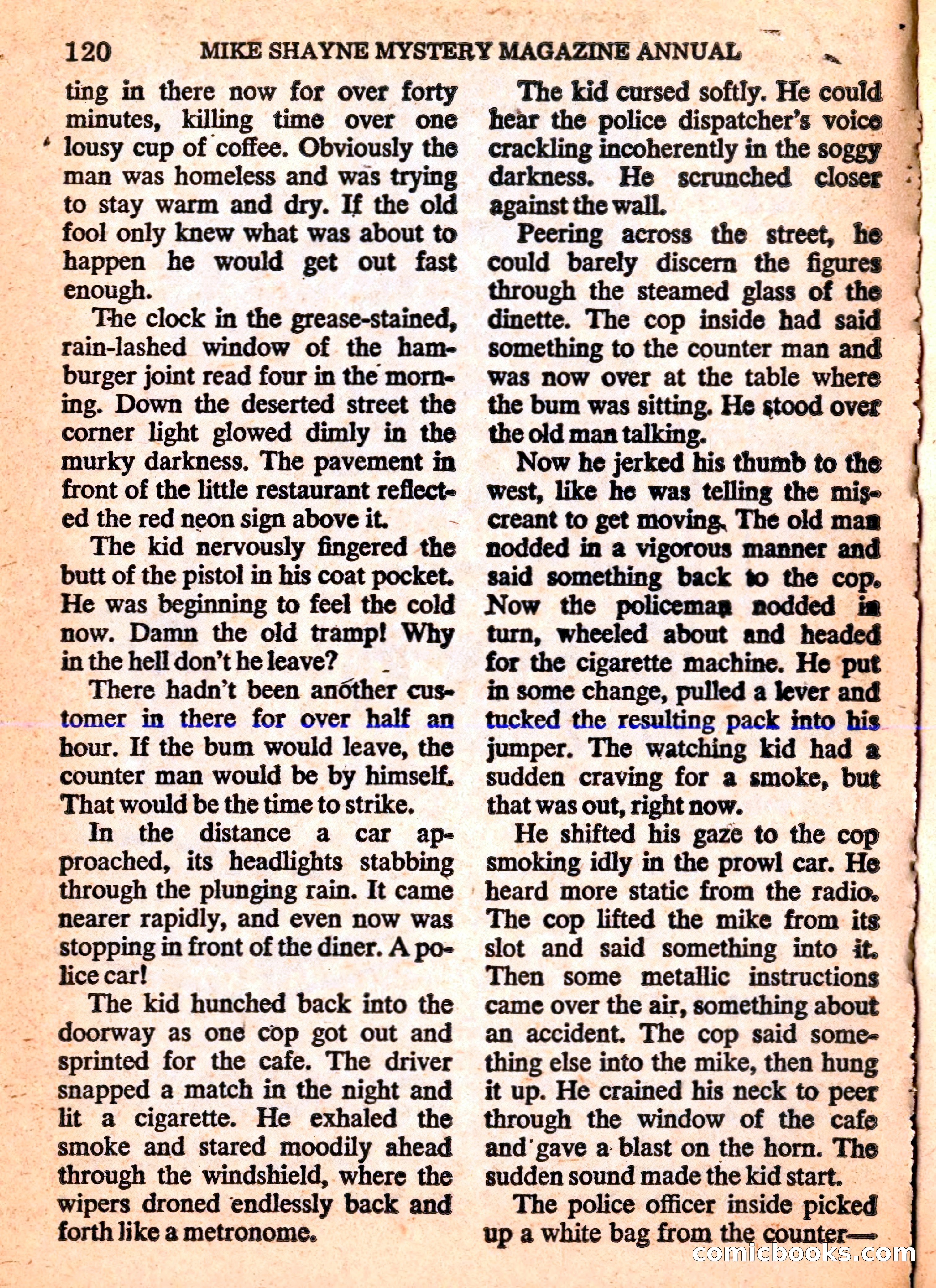 Mike Shayne Mystery Magazine Annual — page 122 of 196