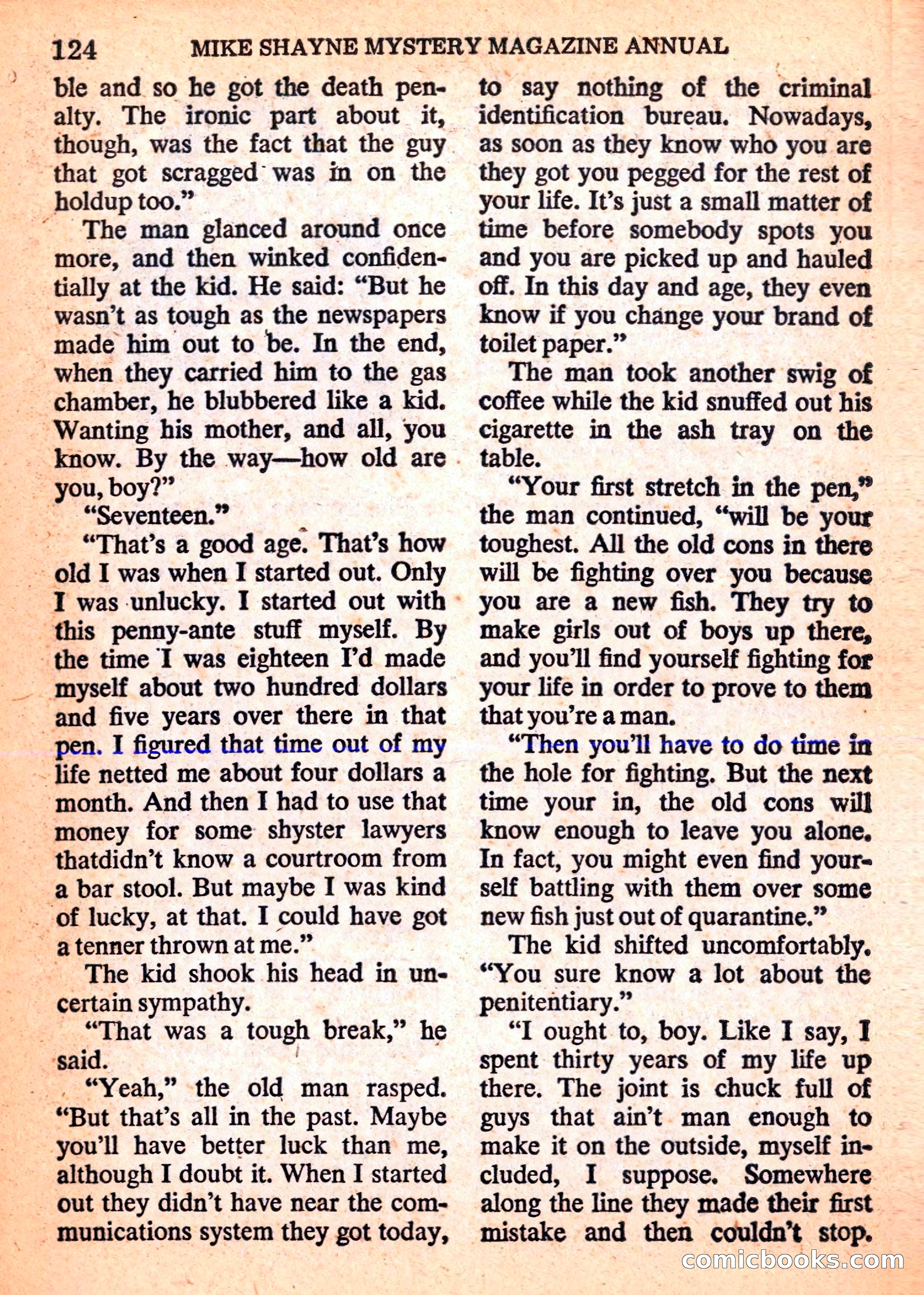 Mike Shayne Mystery Magazine Annual — page 126 of 196