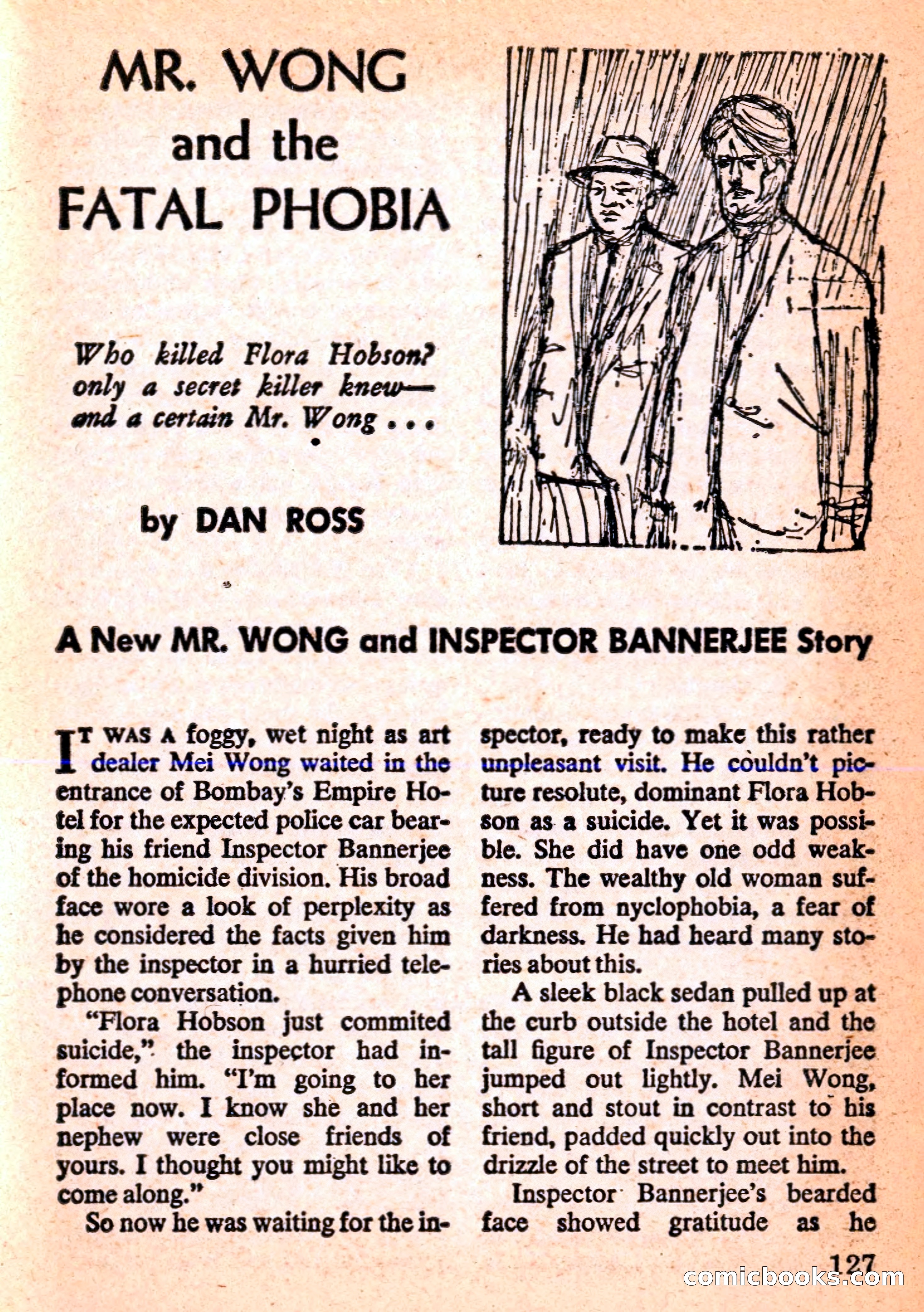 Mike Shayne Mystery Magazine Annual — page 129 of 196