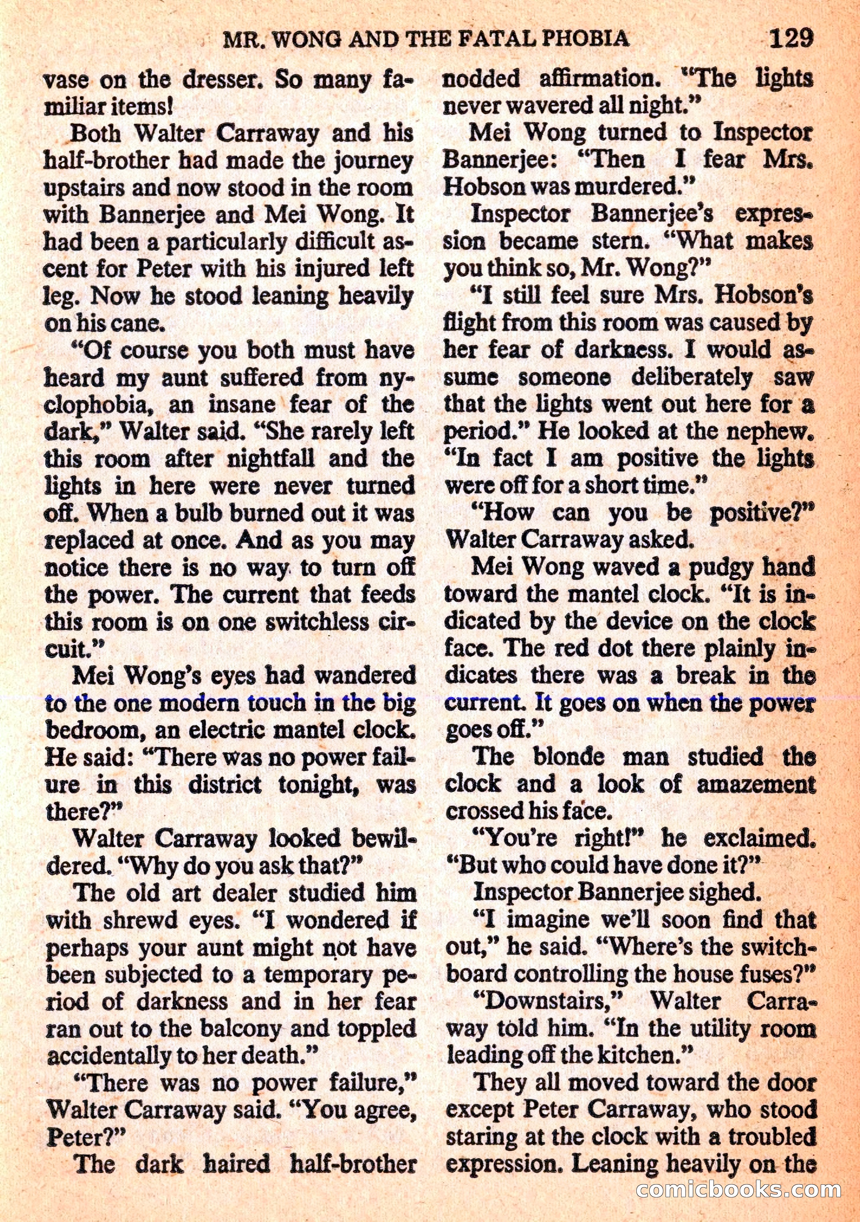 Mike Shayne Mystery Magazine Annual — page 131 of 196