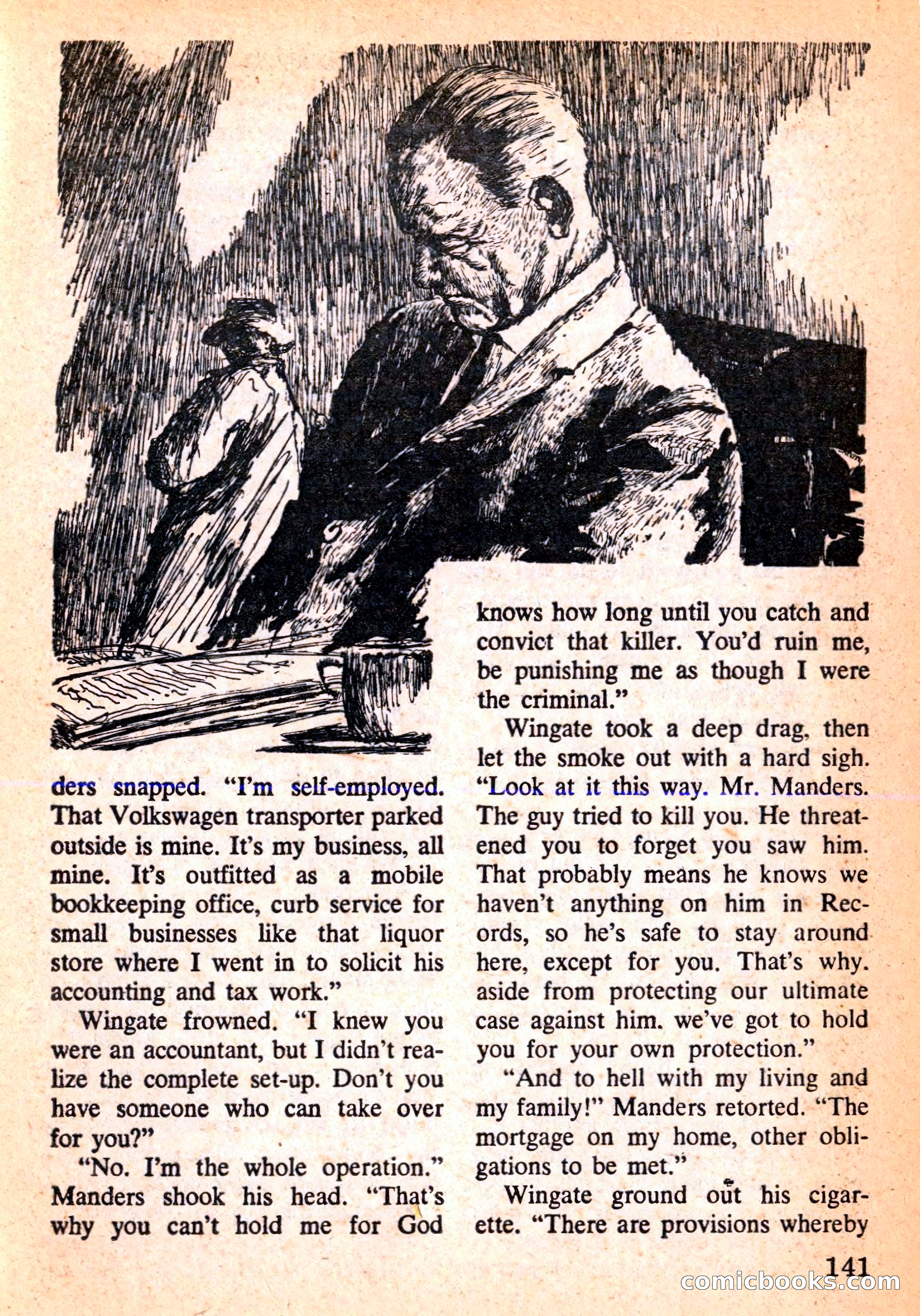 Mike Shayne Mystery Magazine Annual — page 143 of 196