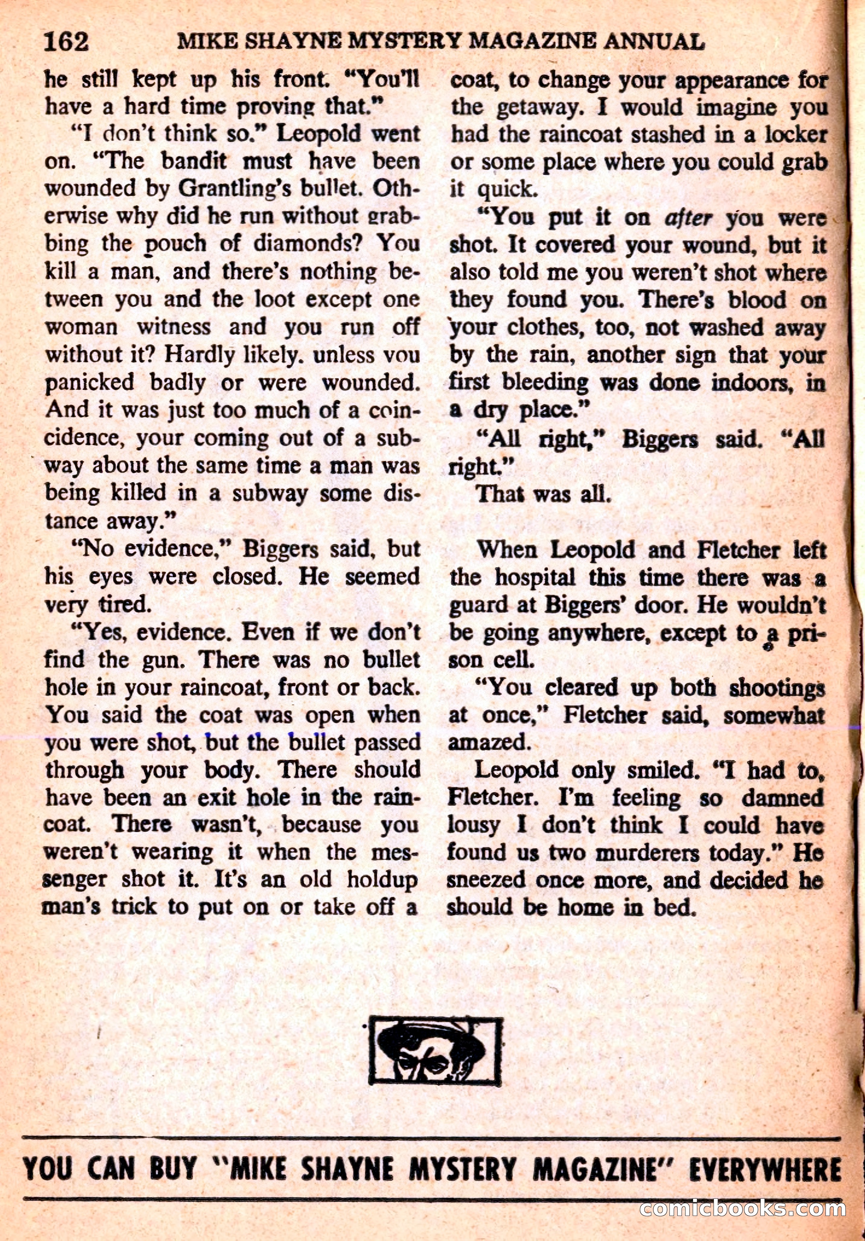 Mike Shayne Mystery Magazine Annual — page 164 of 196