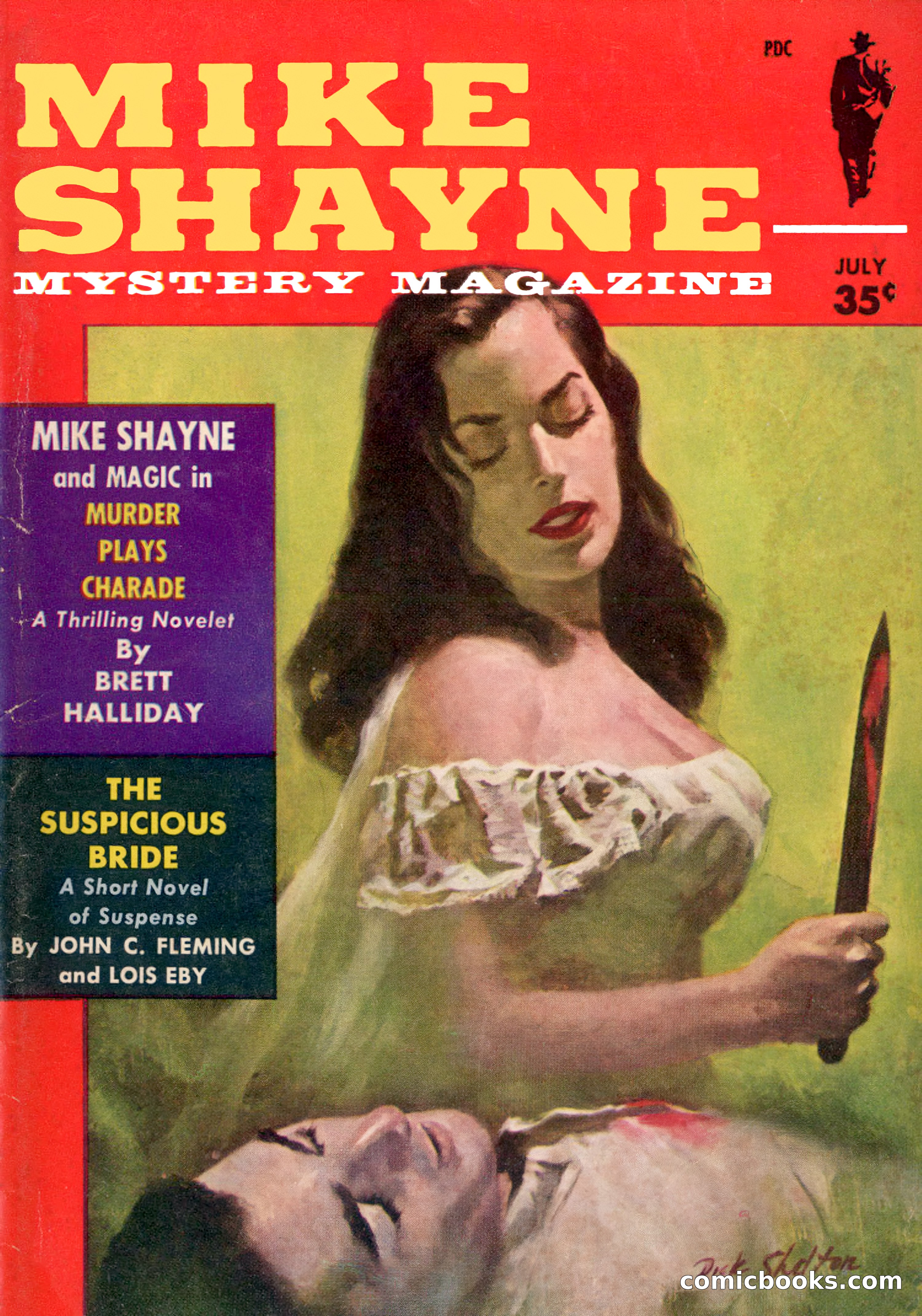 Mike Shayne Mystery Magazine, July 1959