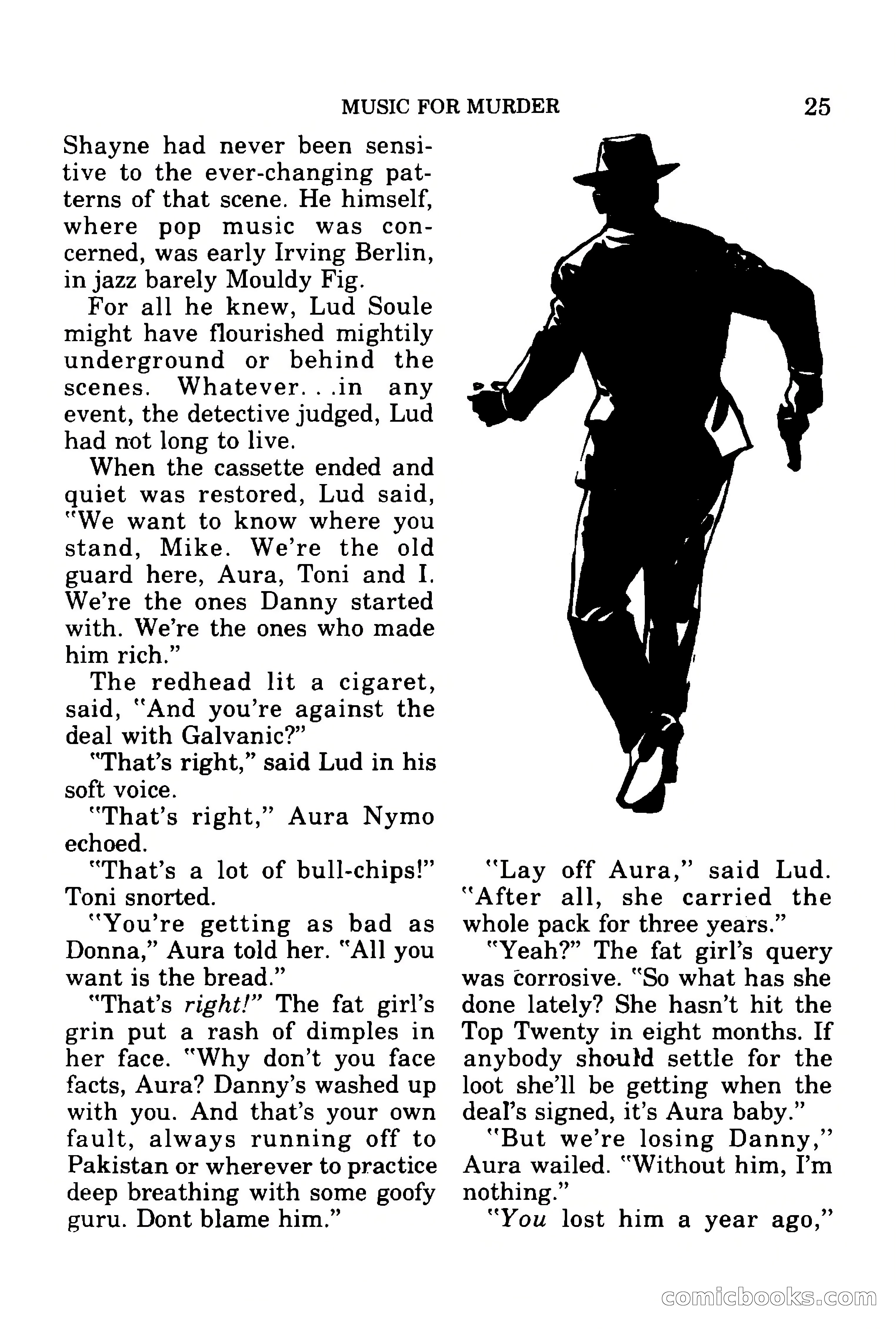 Mike Shayne Mystery Magazine, July 1977 — page 27 of 133