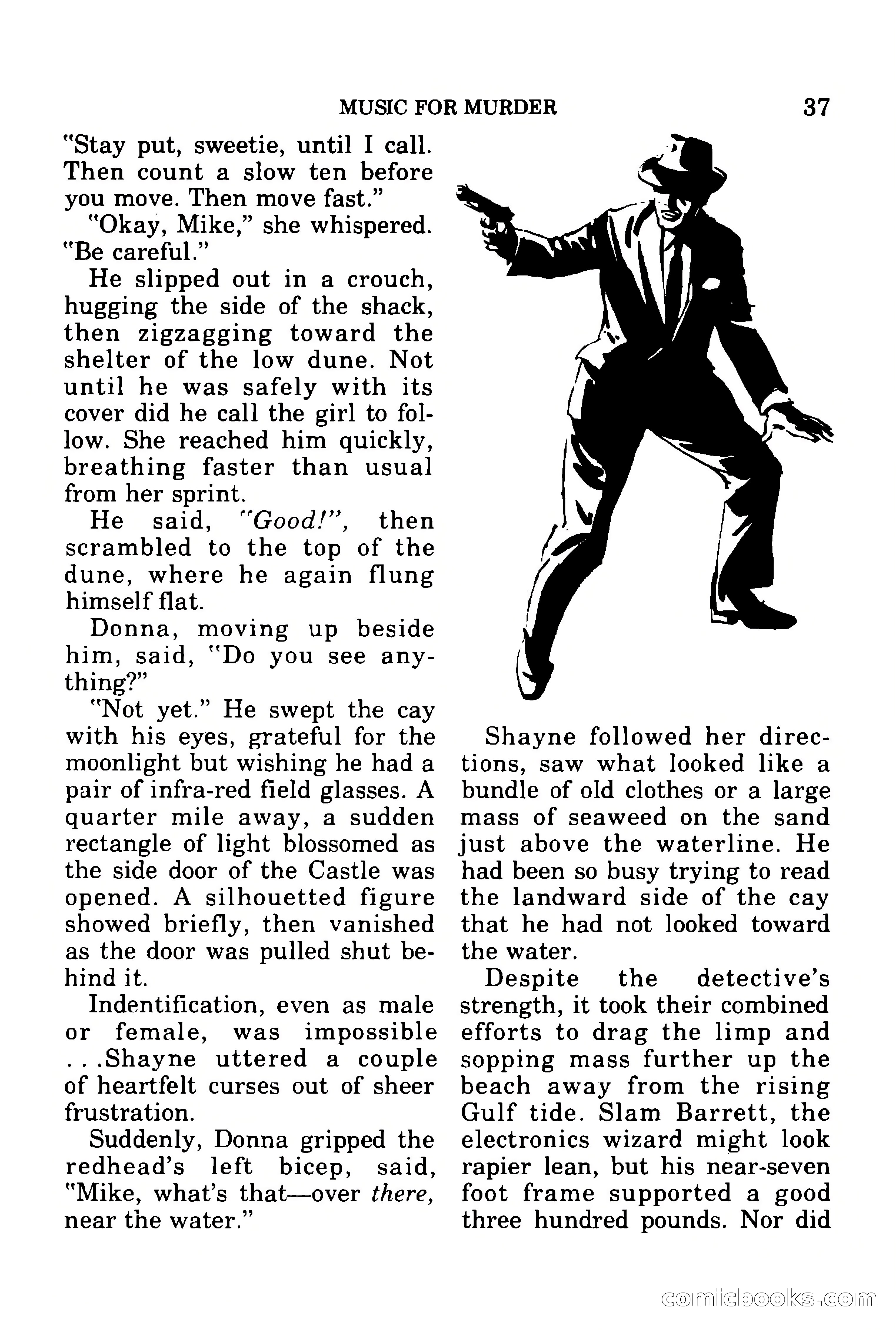 Mike Shayne Mystery Magazine, July 1977 — page 39 of 133