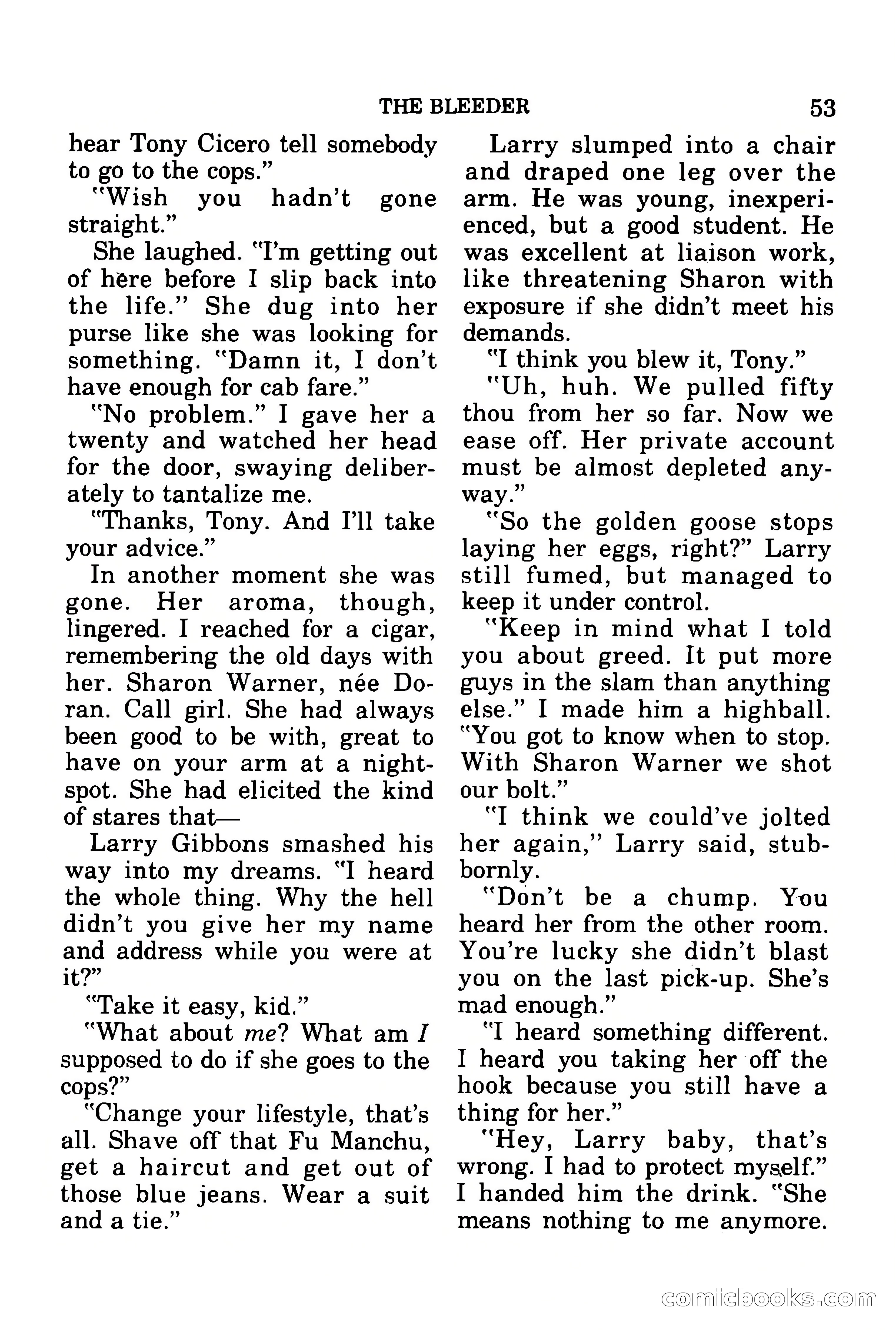Mike Shayne Mystery Magazine, July 1977 — page 55 of 133