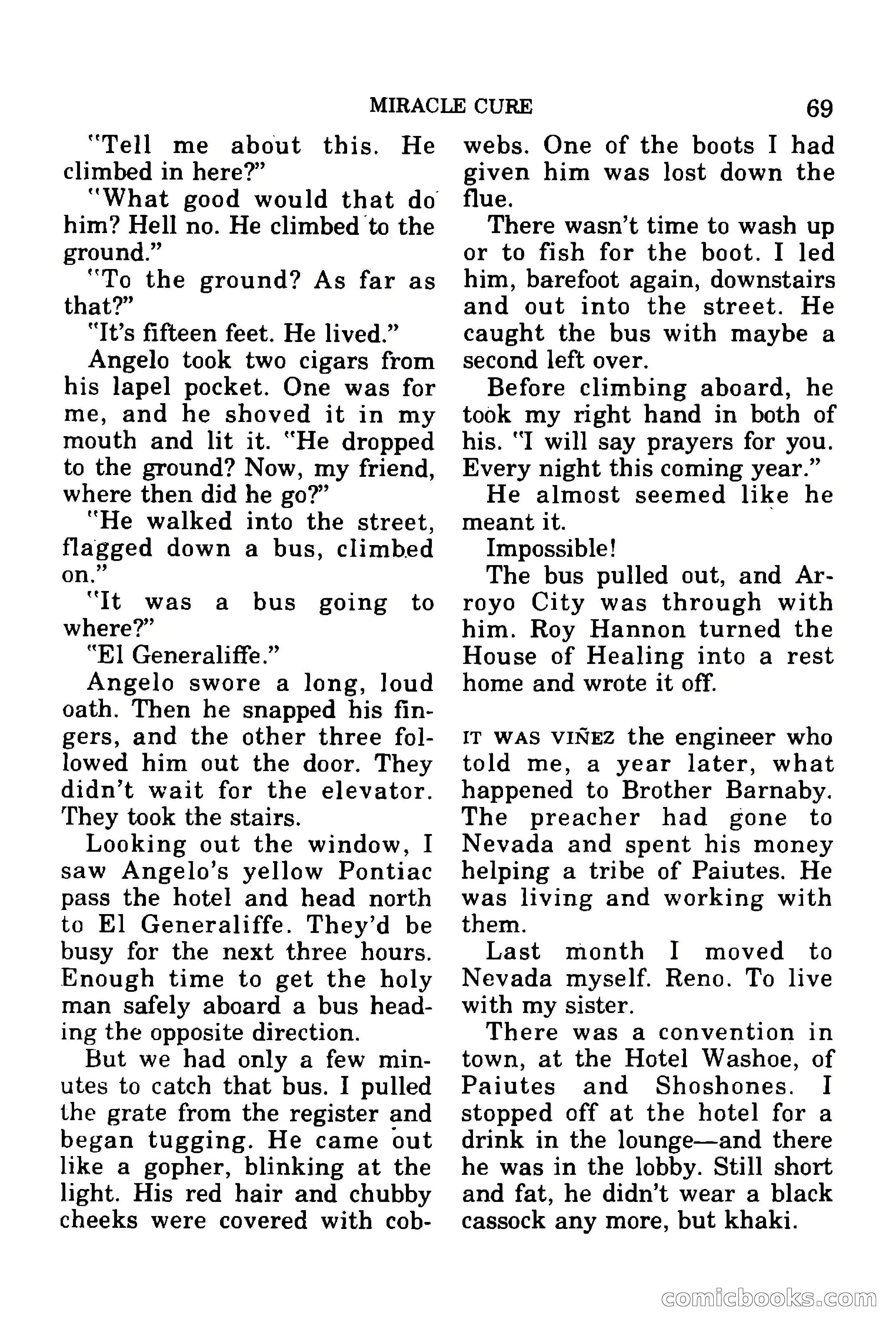 Mike Shayne Mystery Magazine, July 1977 — page 71 of 133