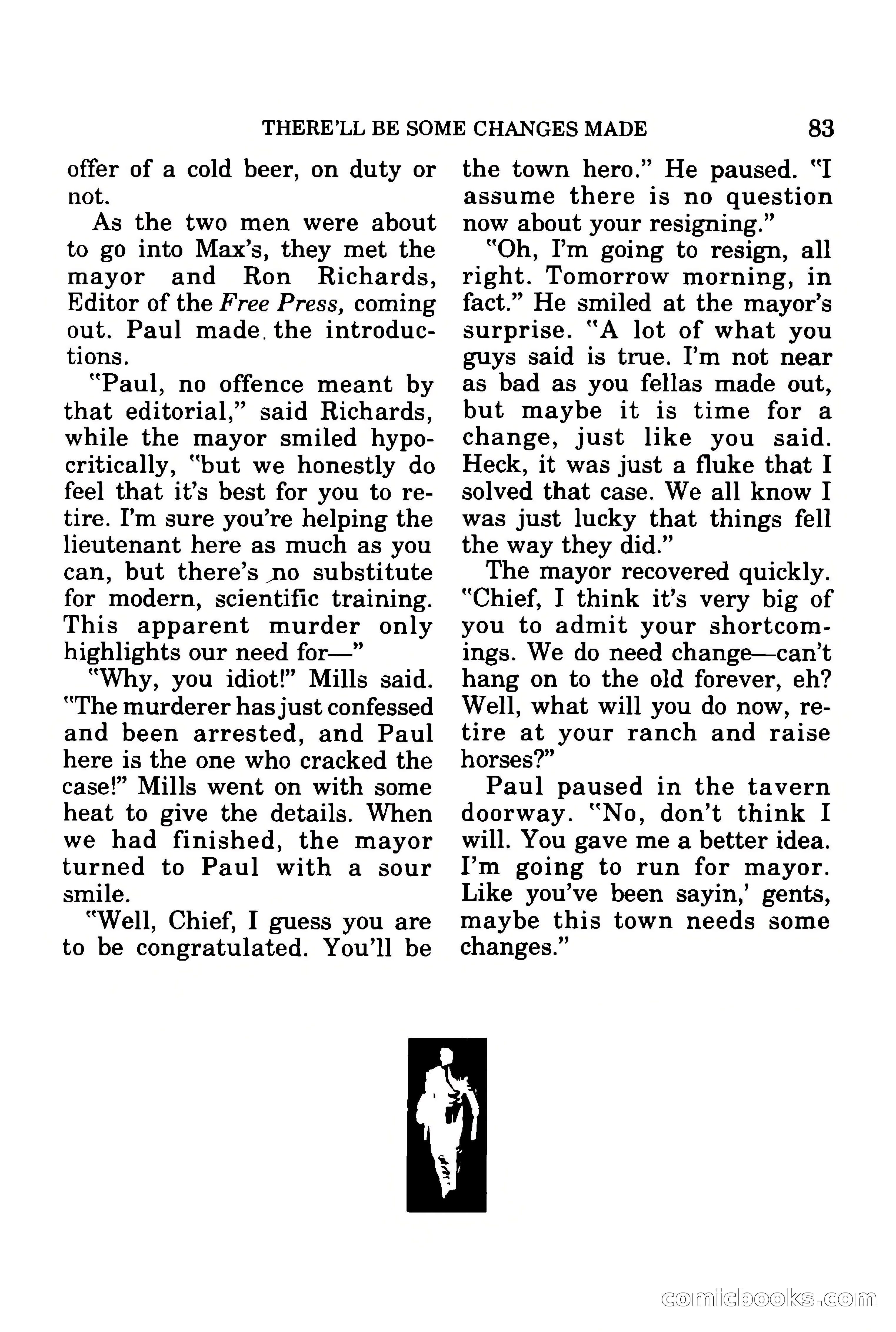 Mike Shayne Mystery Magazine, July 1977 — page 85 of 133