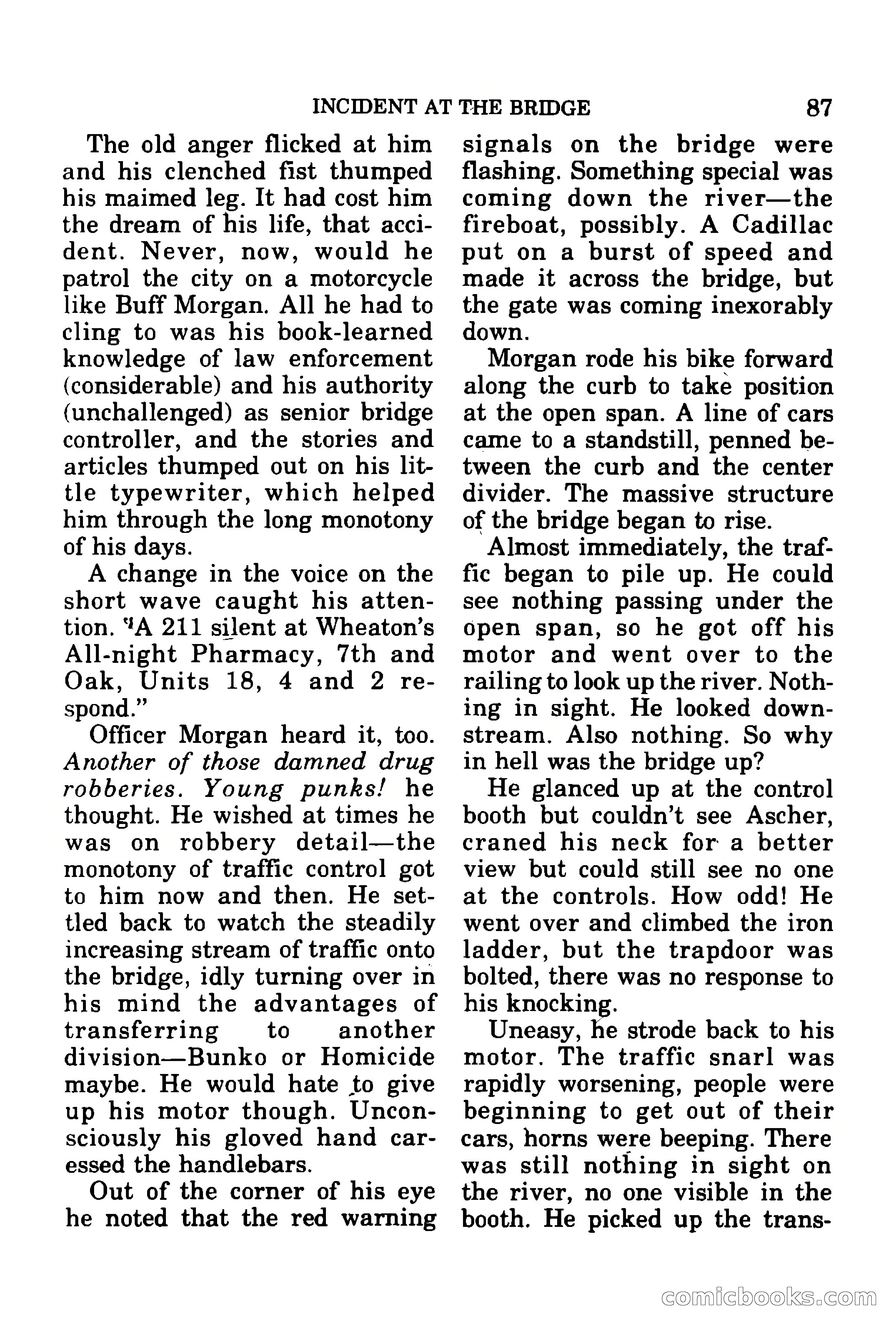 Mike Shayne Mystery Magazine, July 1977 — page 89 of 133