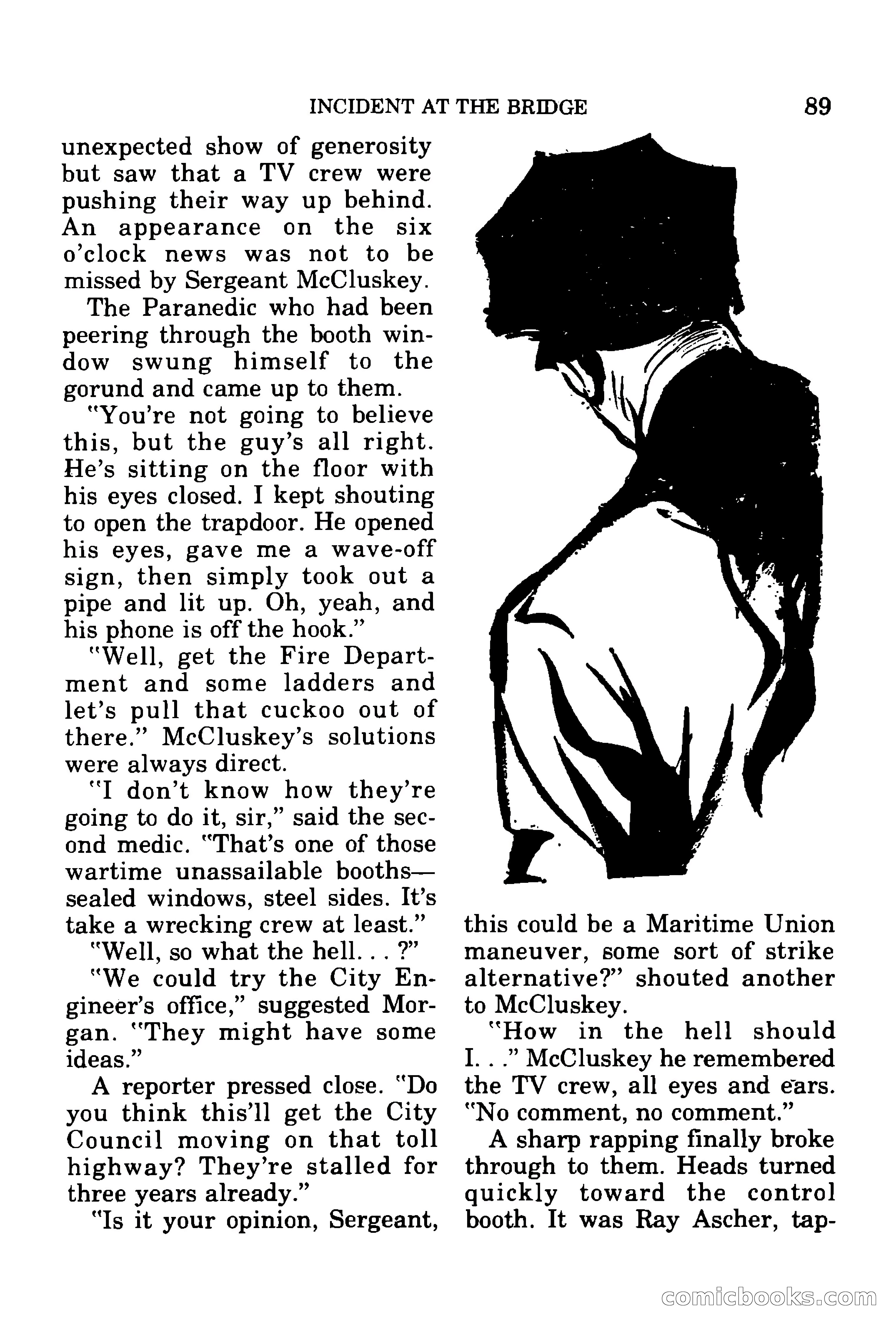 Mike Shayne Mystery Magazine, July 1977 — page 91 of 133