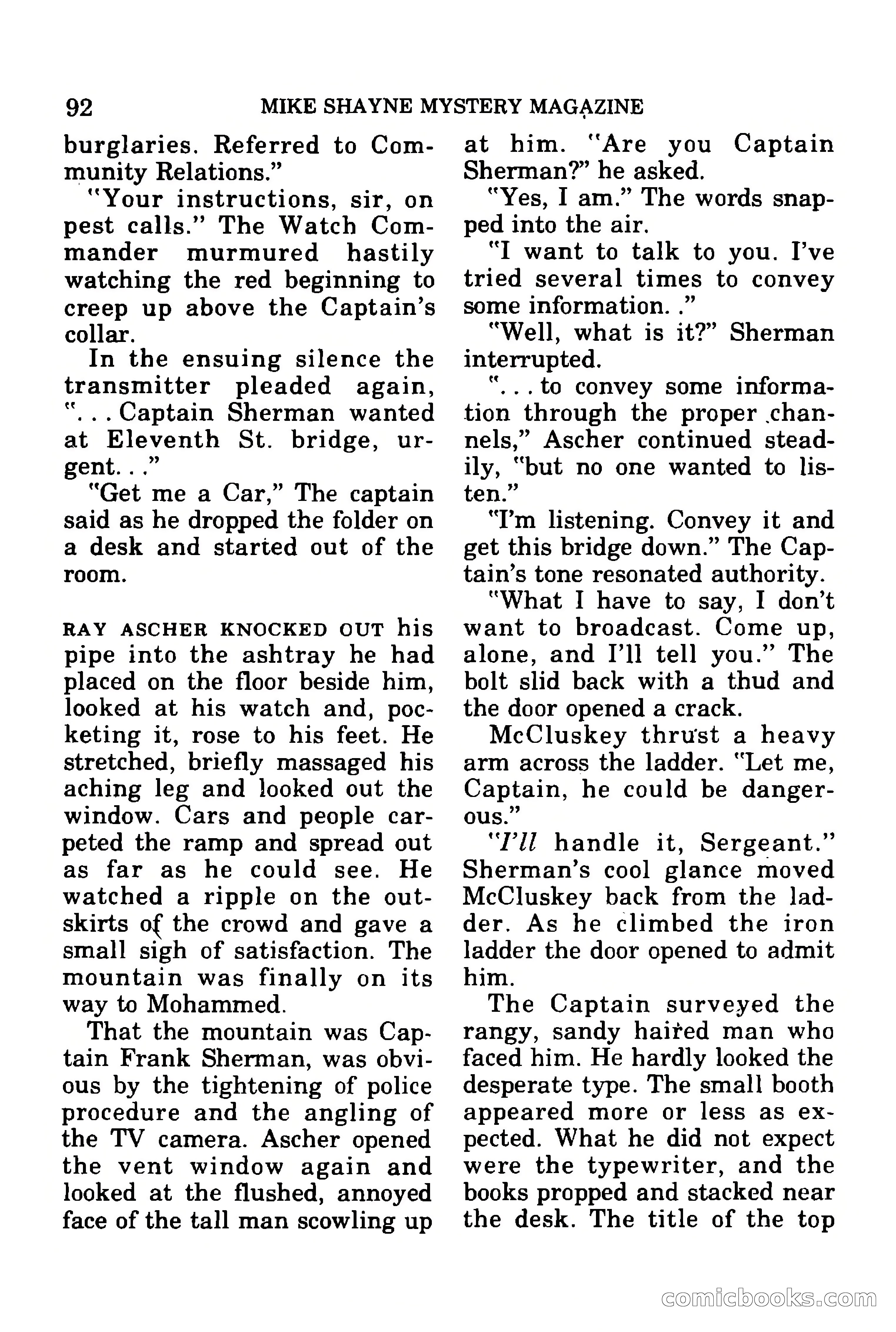 Mike Shayne Mystery Magazine, July 1977 — page 94 of 133