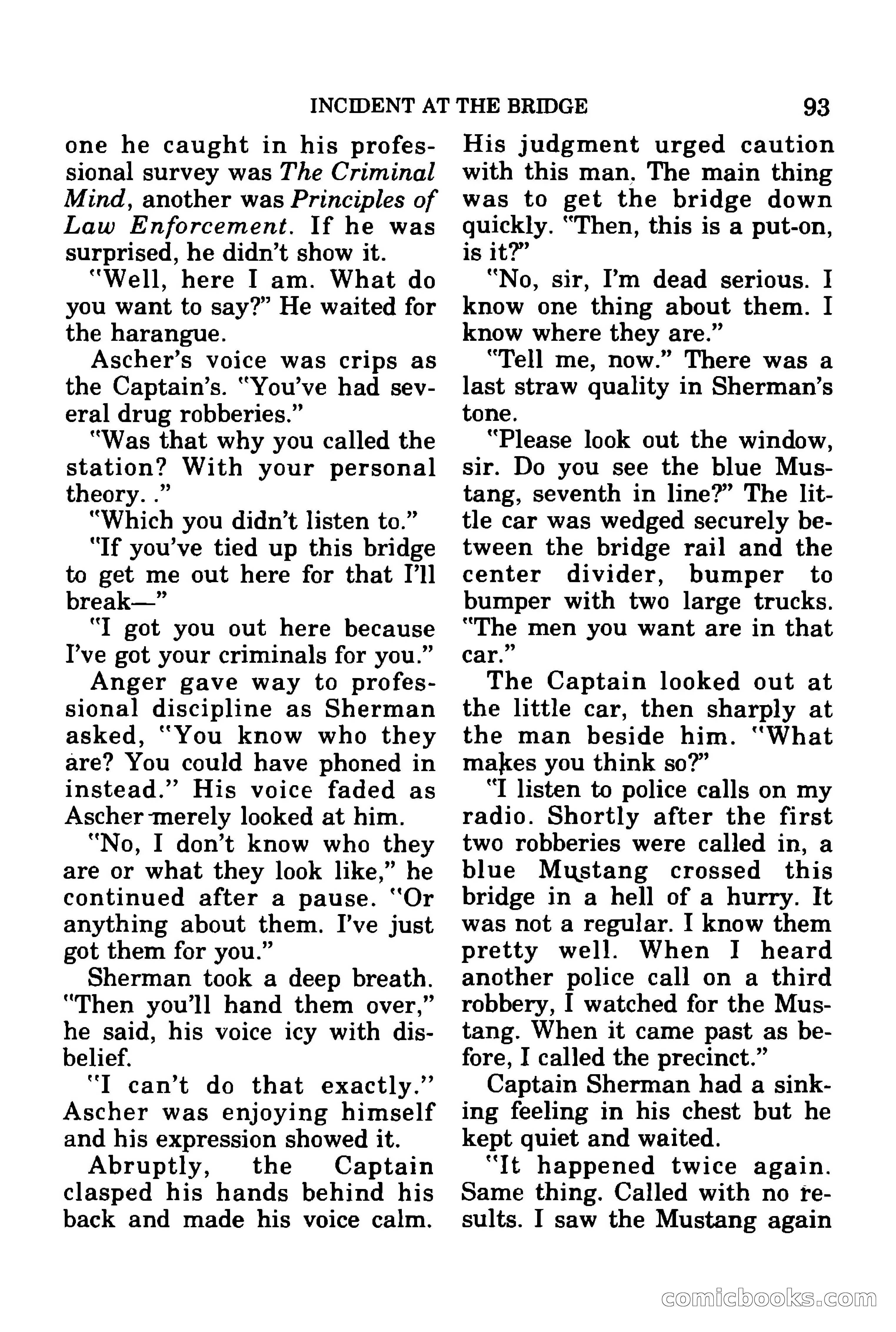 Mike Shayne Mystery Magazine, July 1977 — page 95 of 133