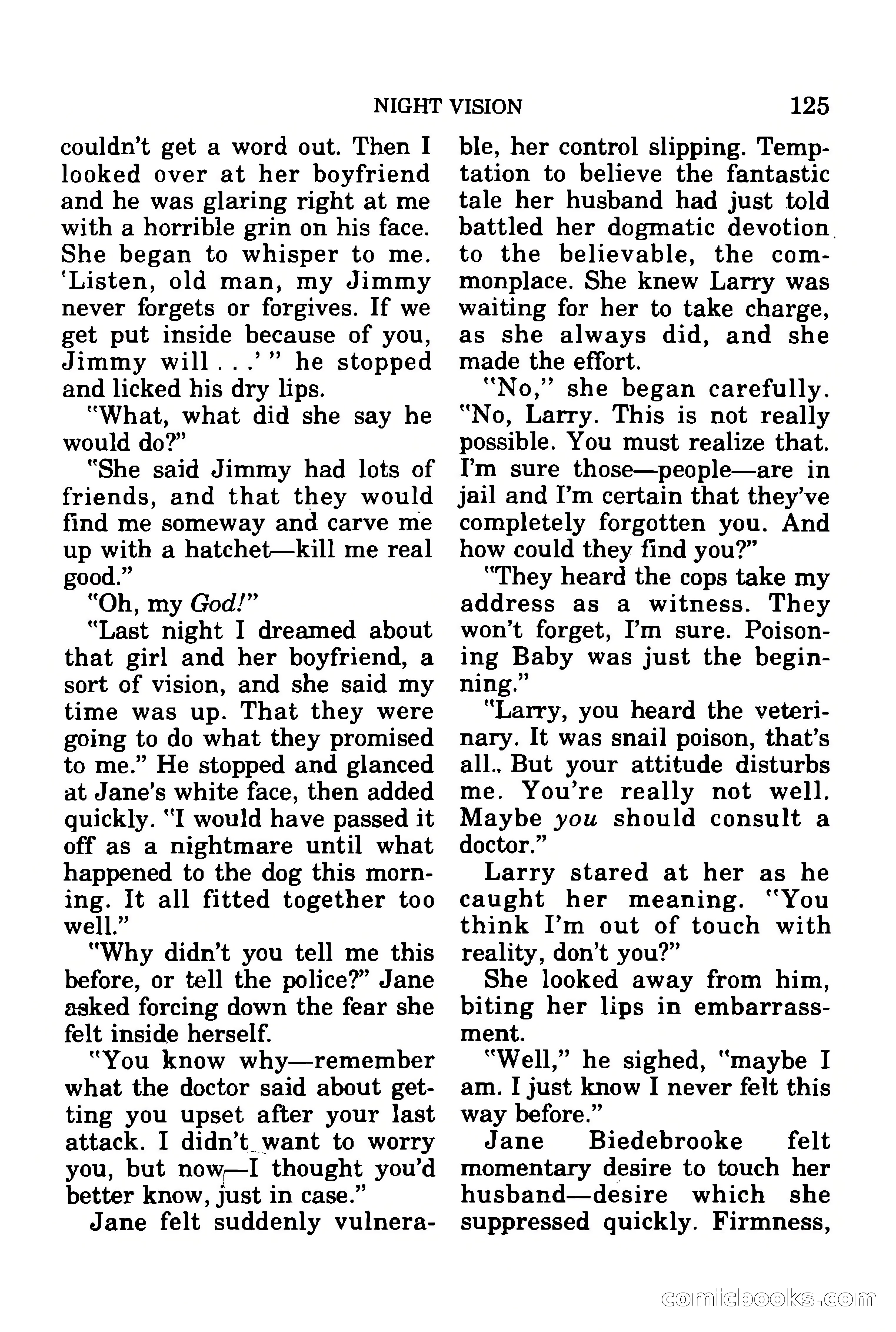 Mike Shayne Mystery Magazine, July 1977 — page 127 of 133