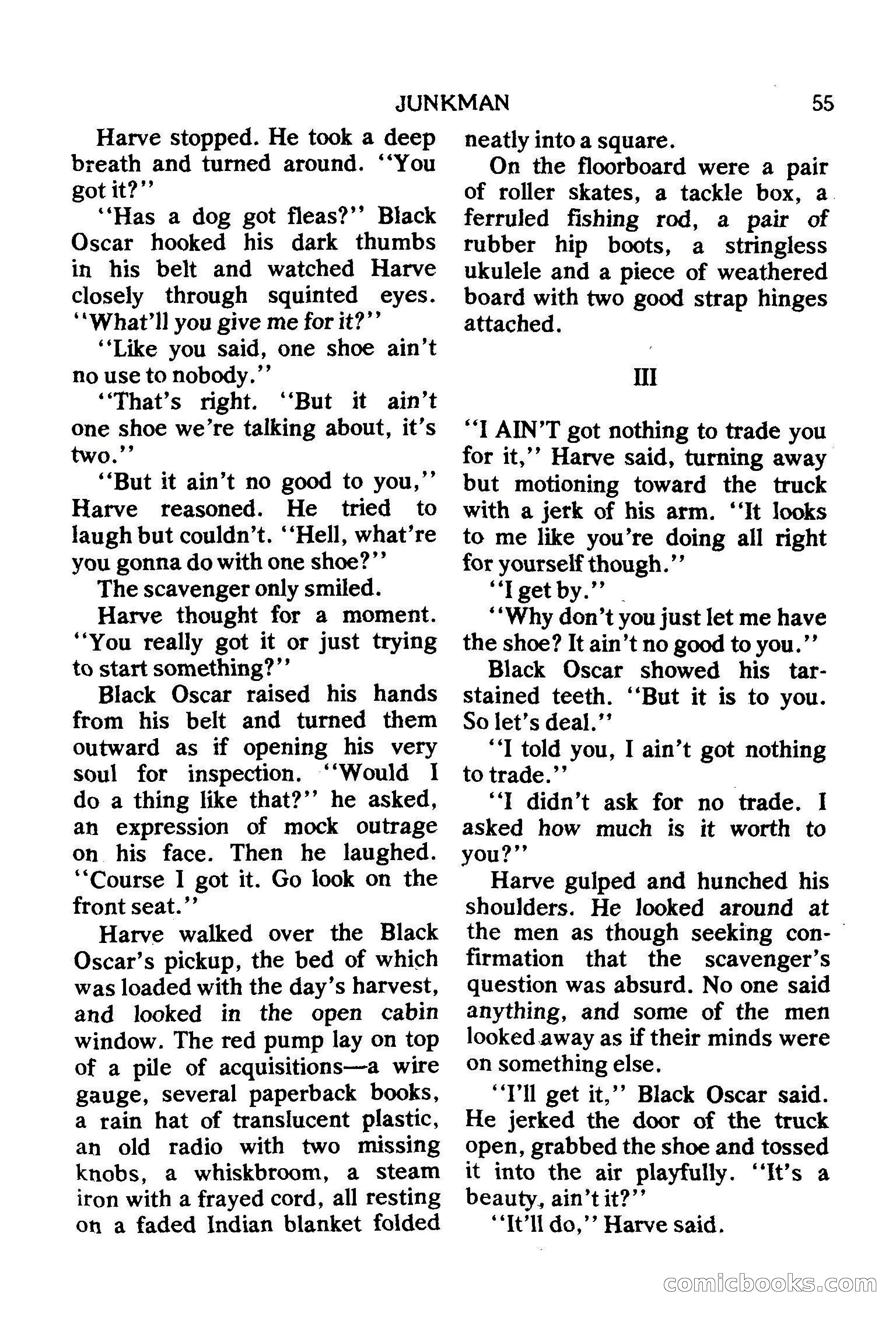 Mike Shayne Mystery Magazine, February 1979 — page 55 of 132
