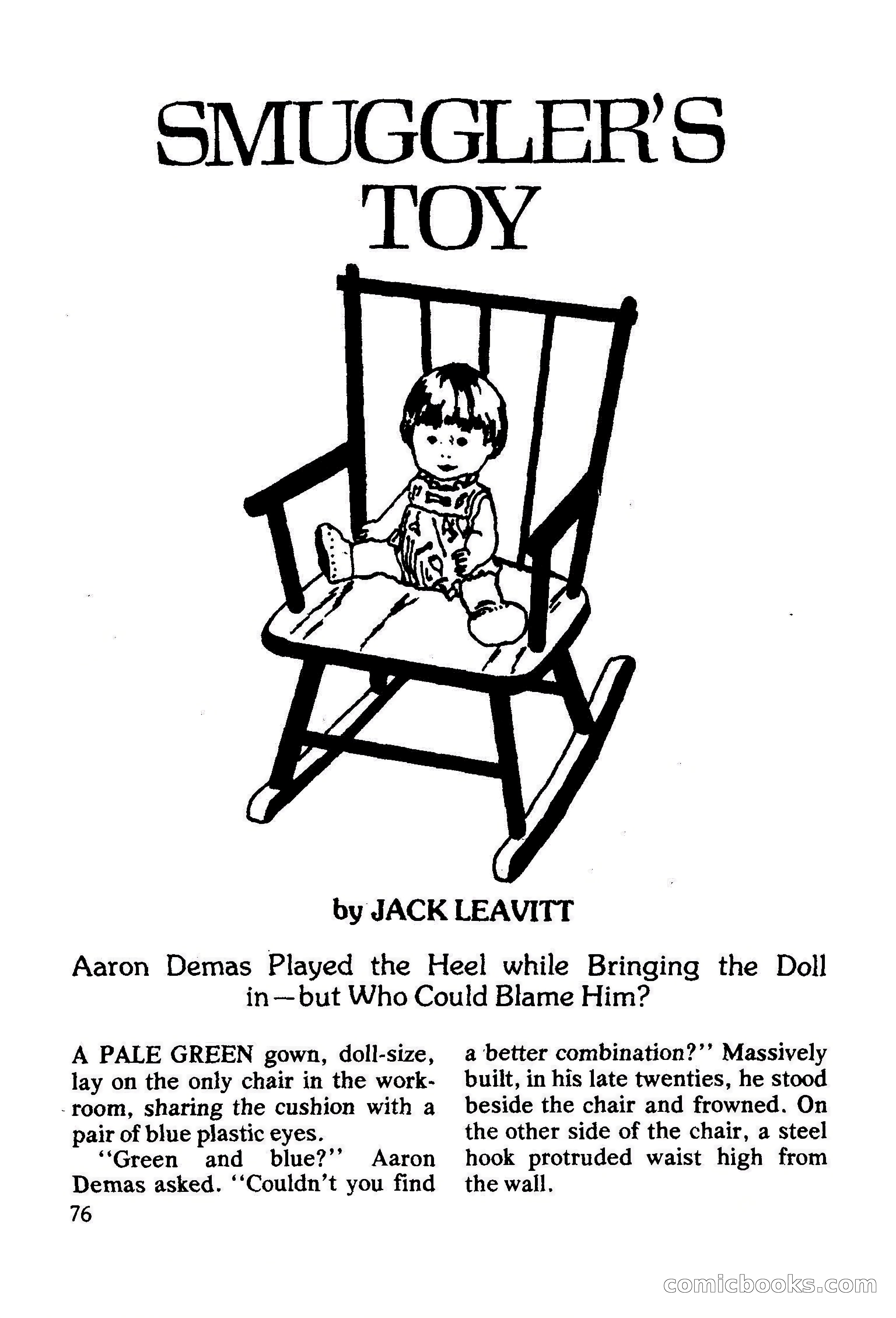 Mike Shayne Mystery Magazine, February 1979 — page 76 of 132