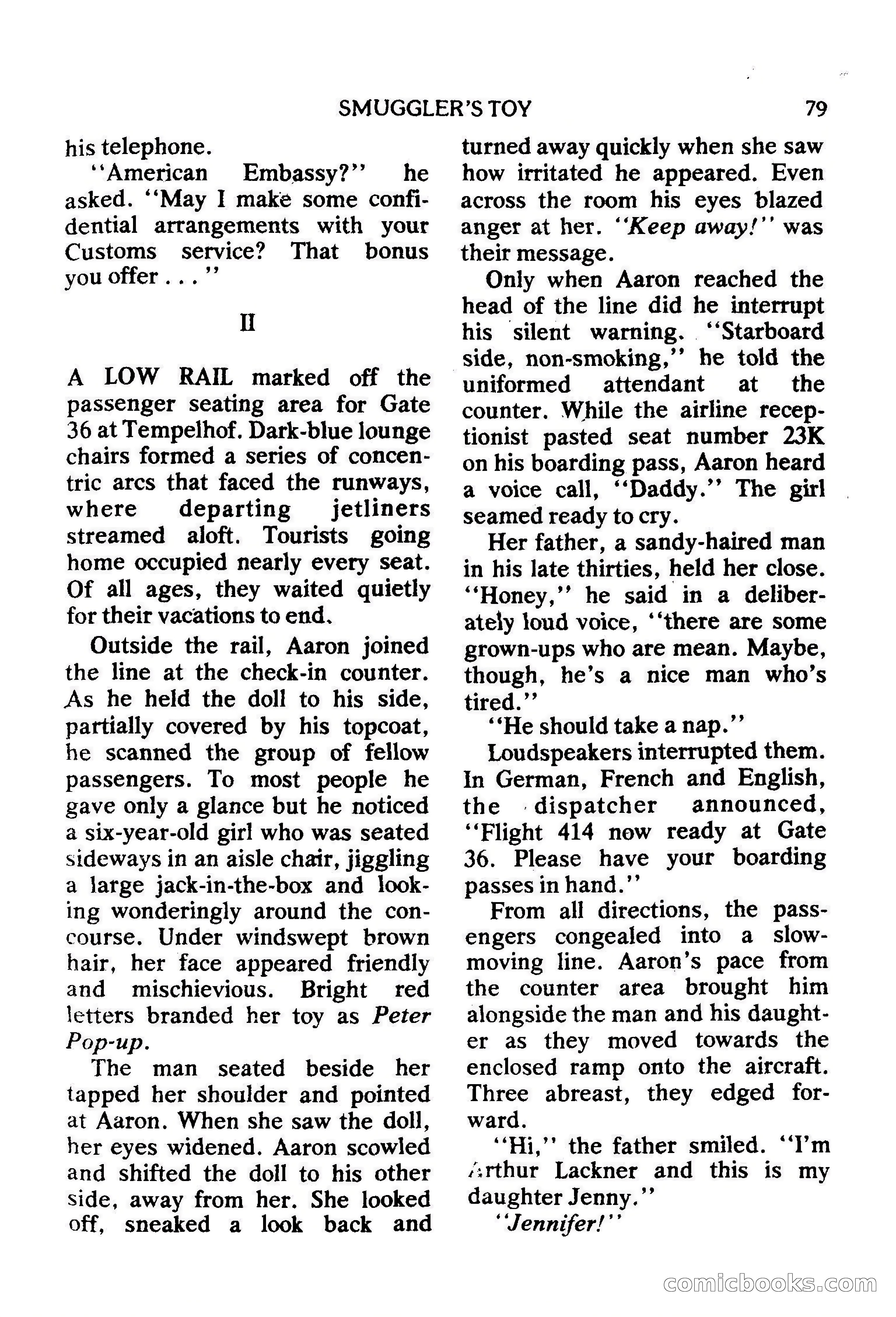 Mike Shayne Mystery Magazine, February 1979 — page 79 of 132