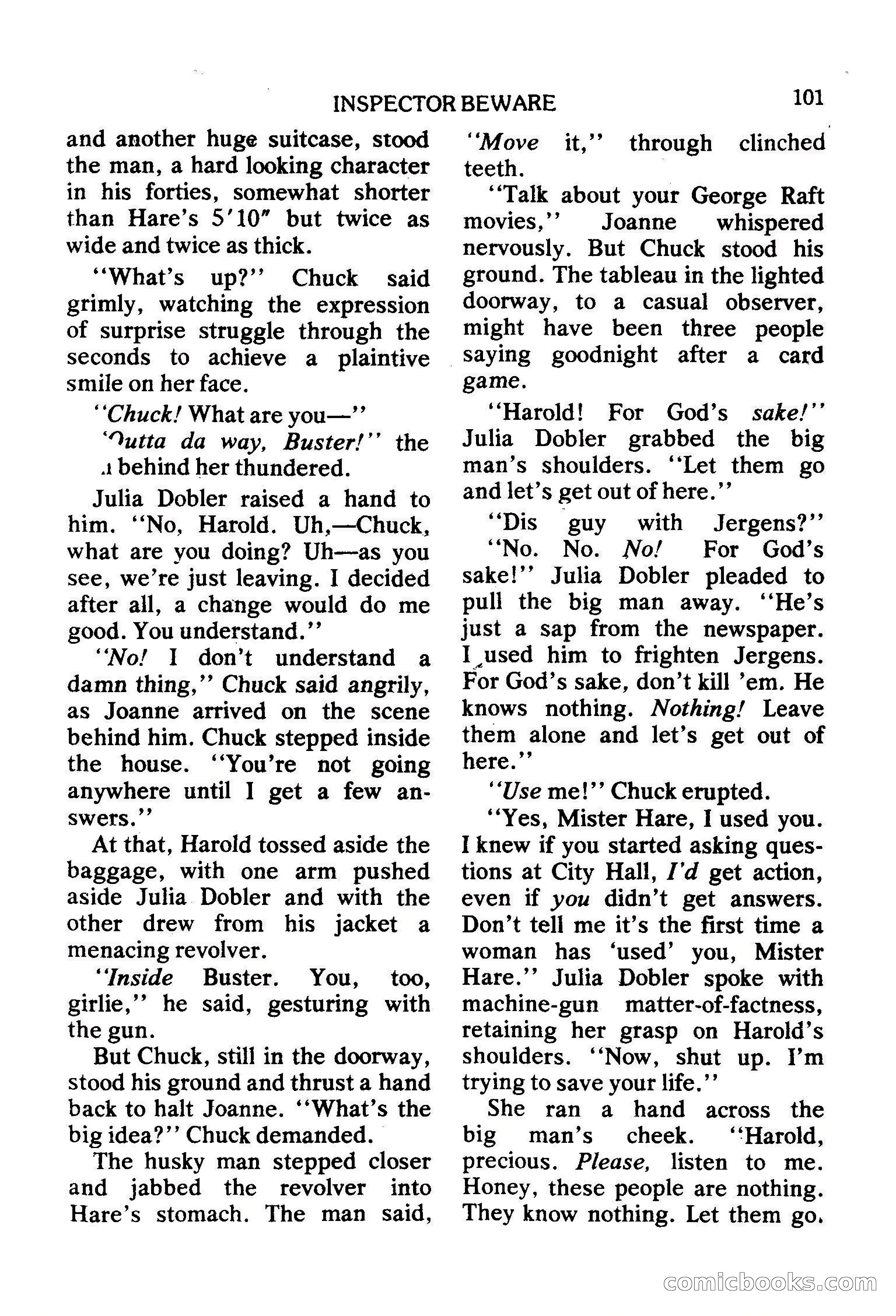Mike Shayne Mystery Magazine, February 1979 — page 101 of 132