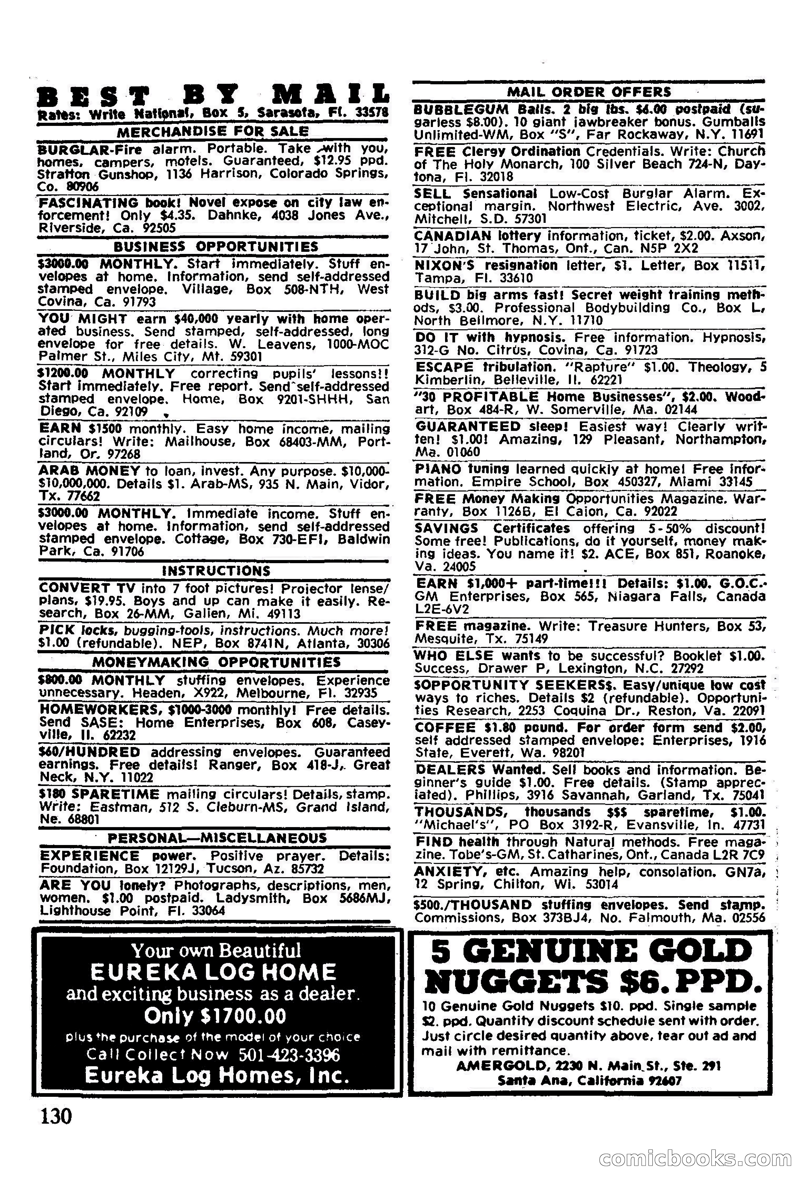 Mike Shayne Mystery Magazine, February 1979 — page 130 of 132