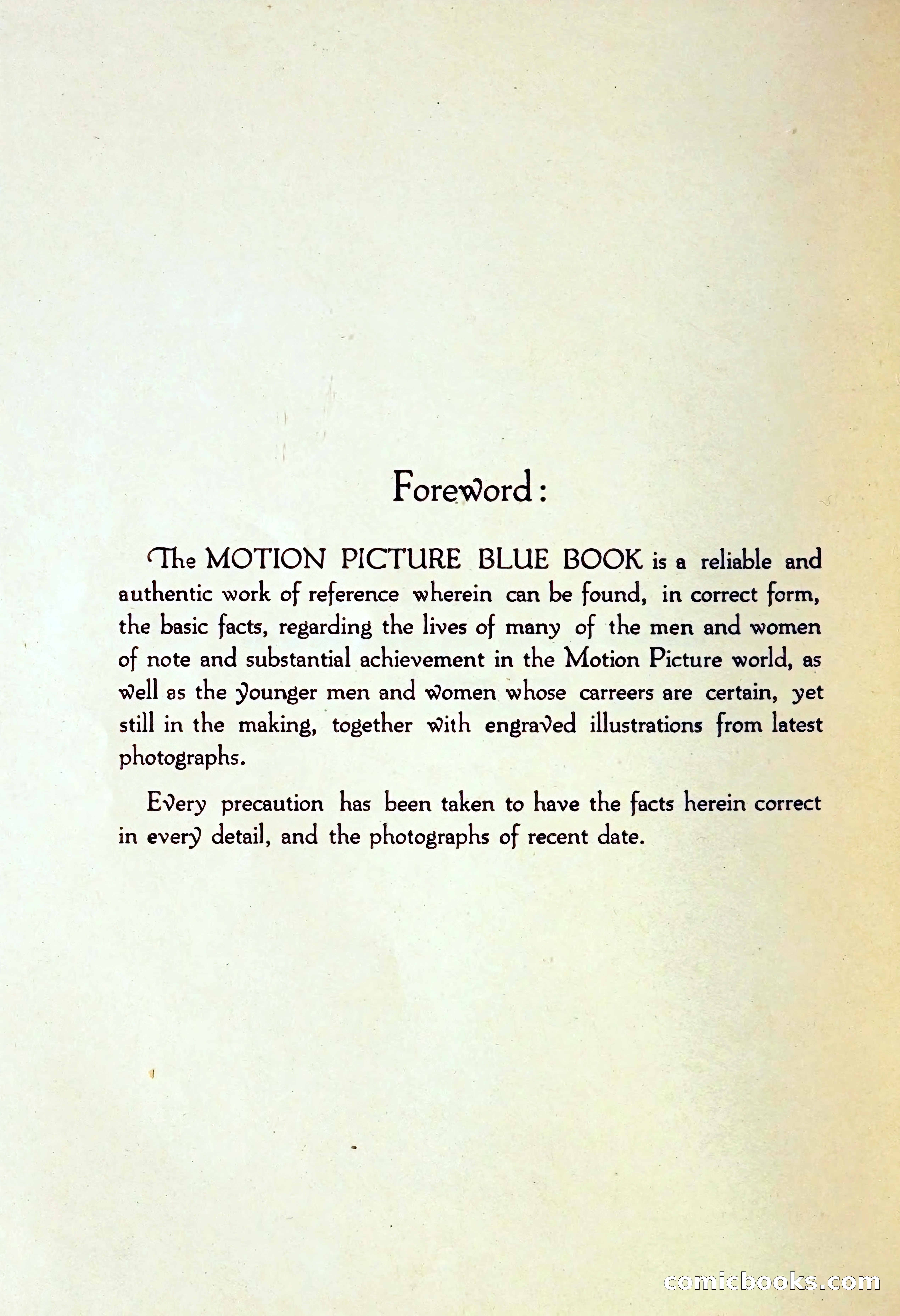 Motion Picture Blue Book — page 8 of 174